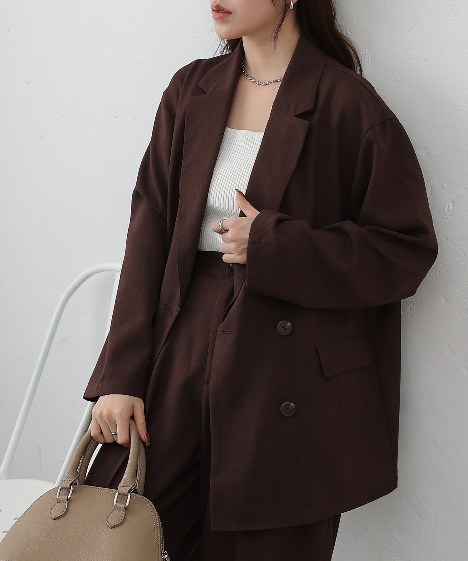 COLONY 2139(コロニー トゥーワンスリーナイン) 【リバイバル】テックリネンダブルテーラードジャケット