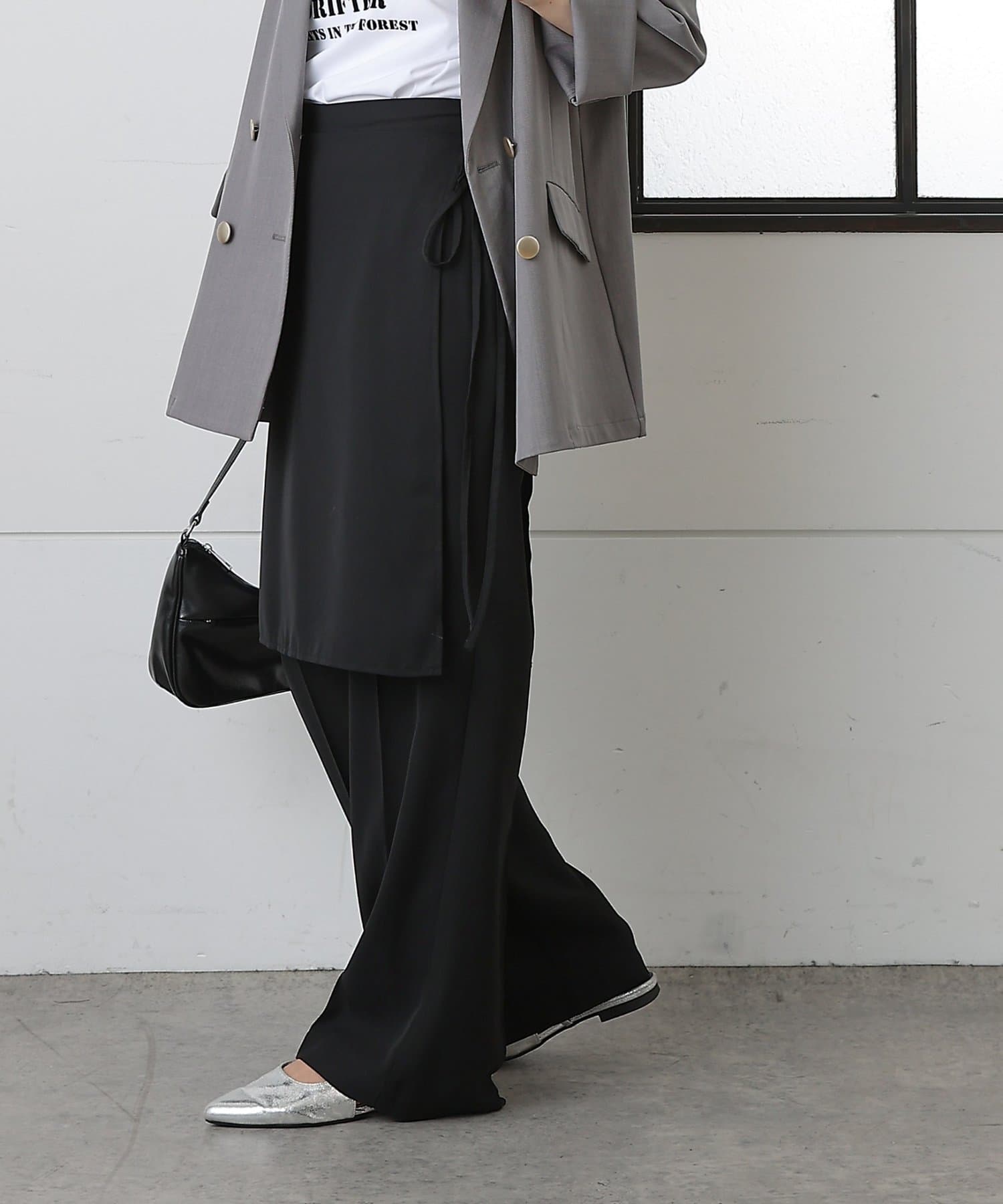 COLONY 2139(コロニー トゥーワンスリーナイン) スカートレイヤードスラックス