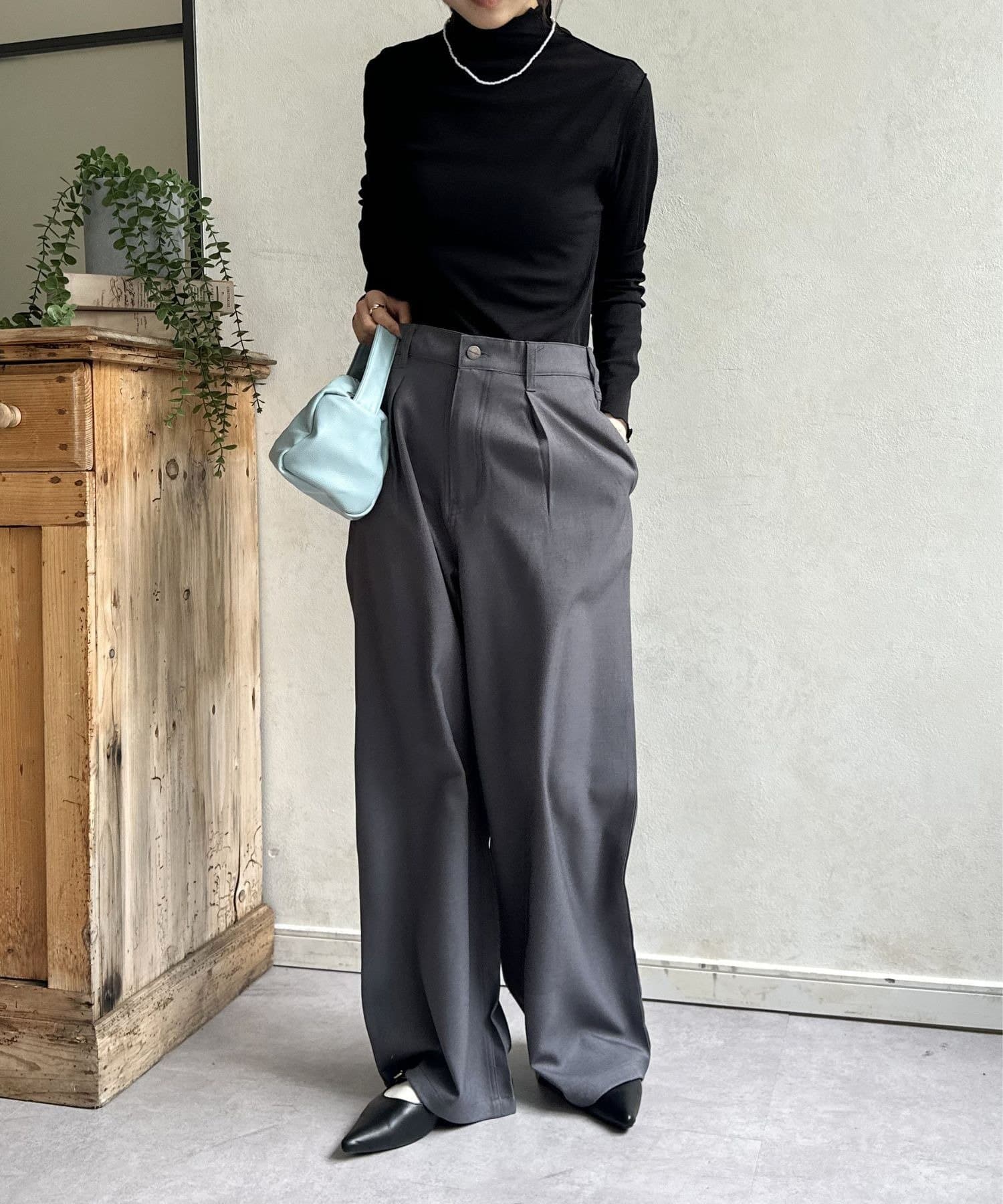 LOCUST(ローカスト) 【着回しアイテム】シアーネットプルオーバー