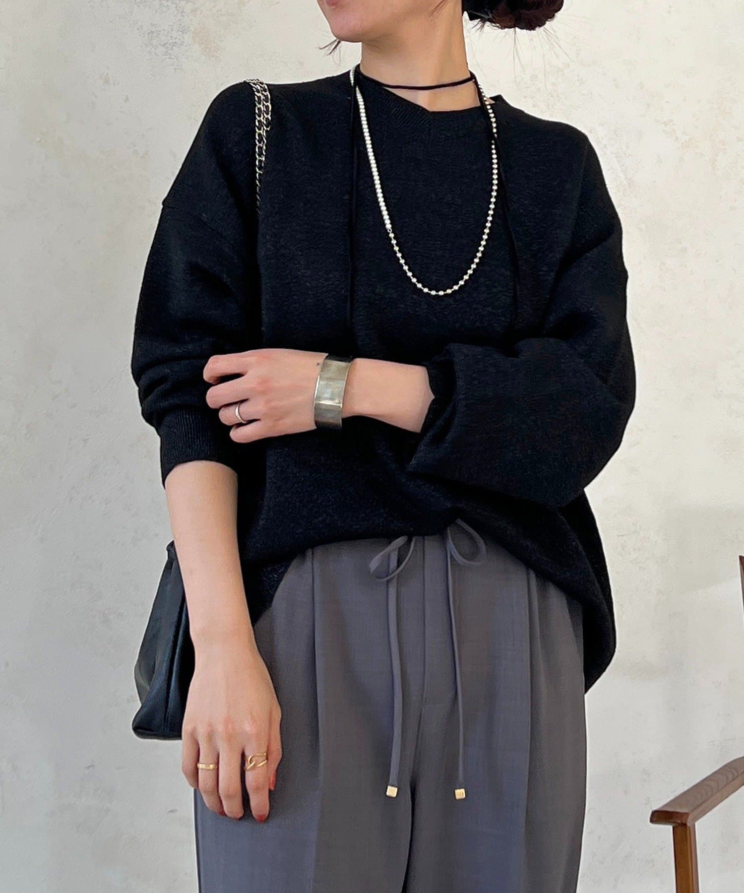 Croisiere(クロジエール) スエットライクラメニット