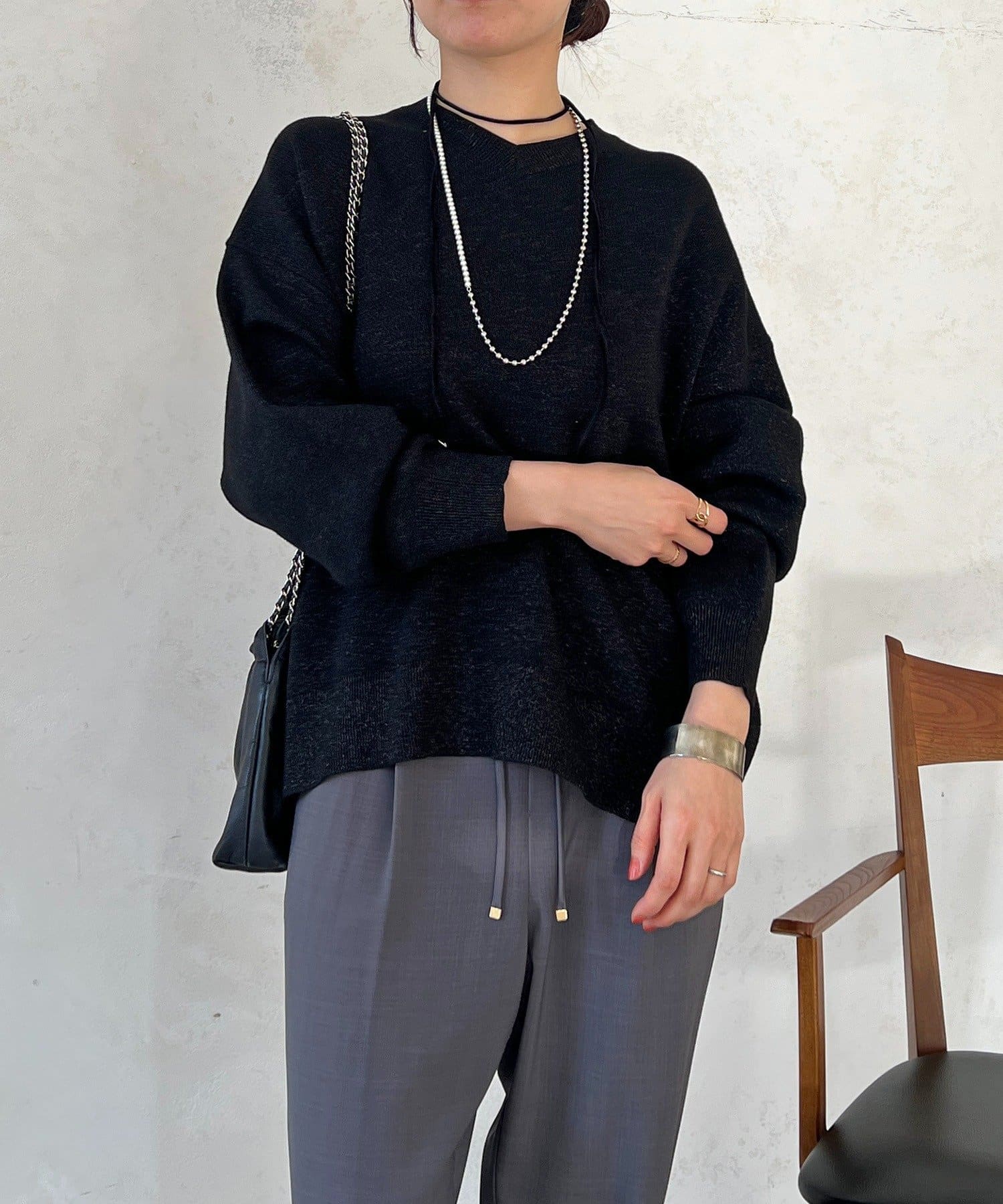 Croisiere(クロジエール) スエットライクラメニット