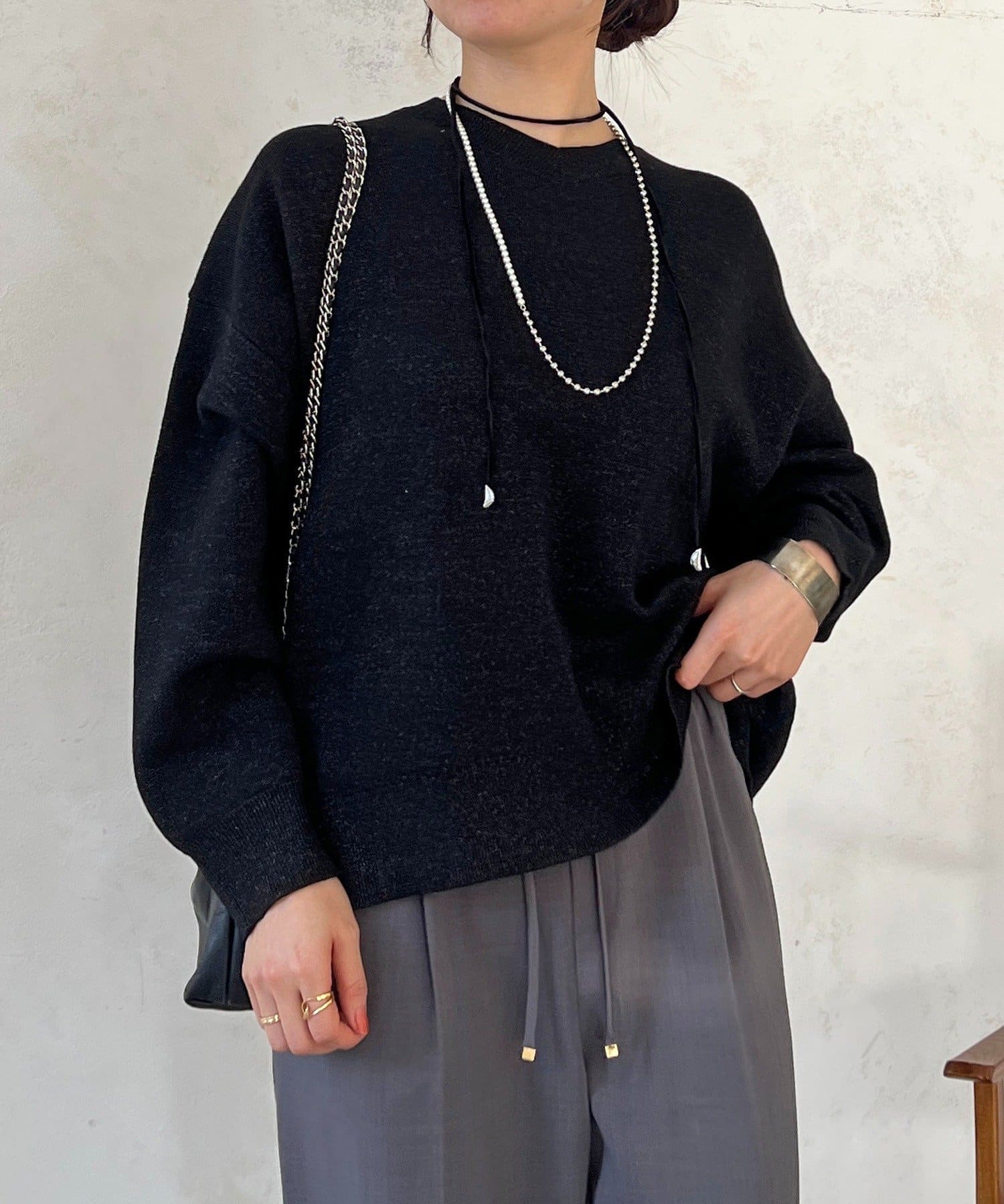 Croisiere(クロジエール) スエットライクラメニット