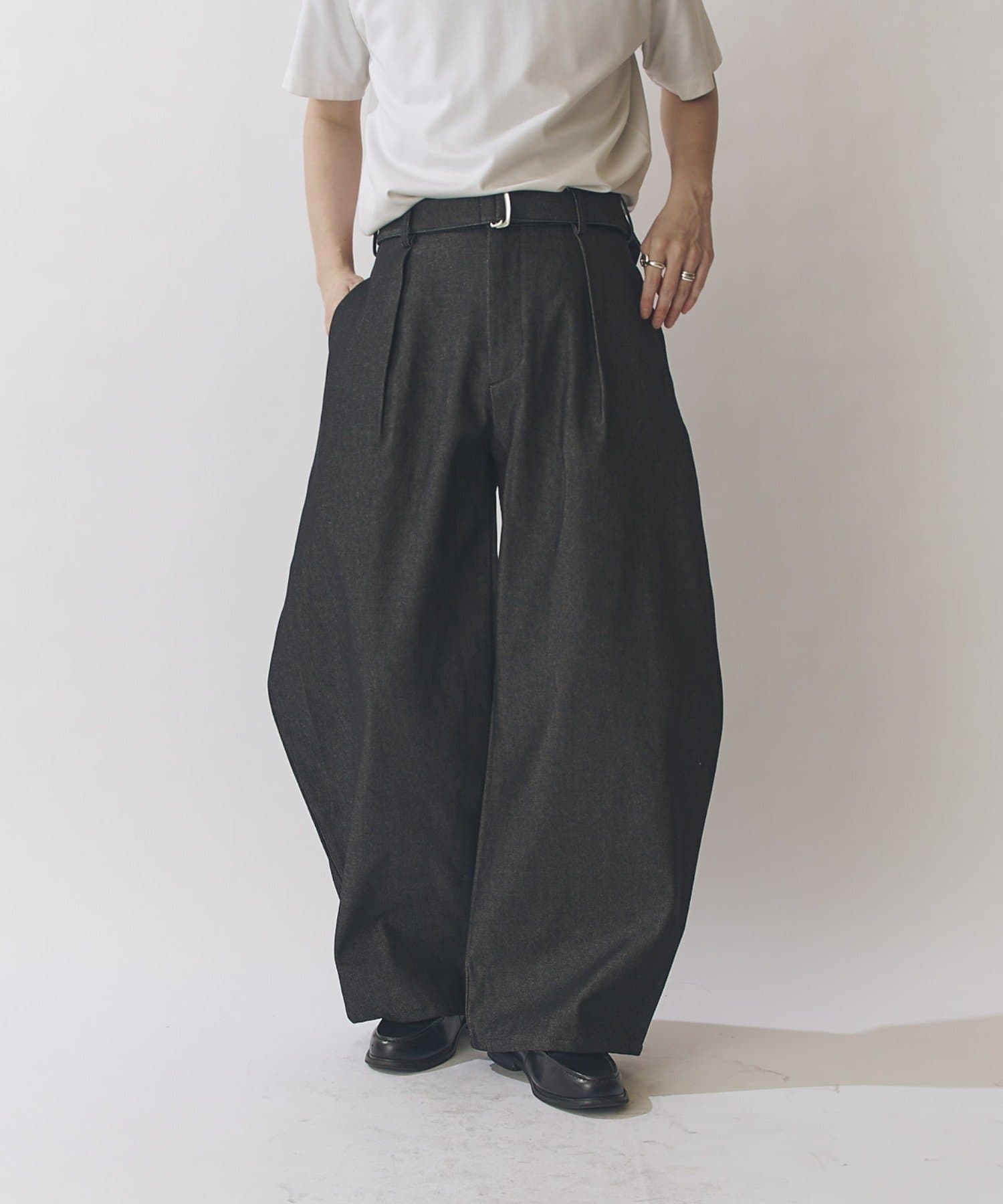 Lui's(ルイス) 13.5ozリジット Balloon Curve デニムパンツ