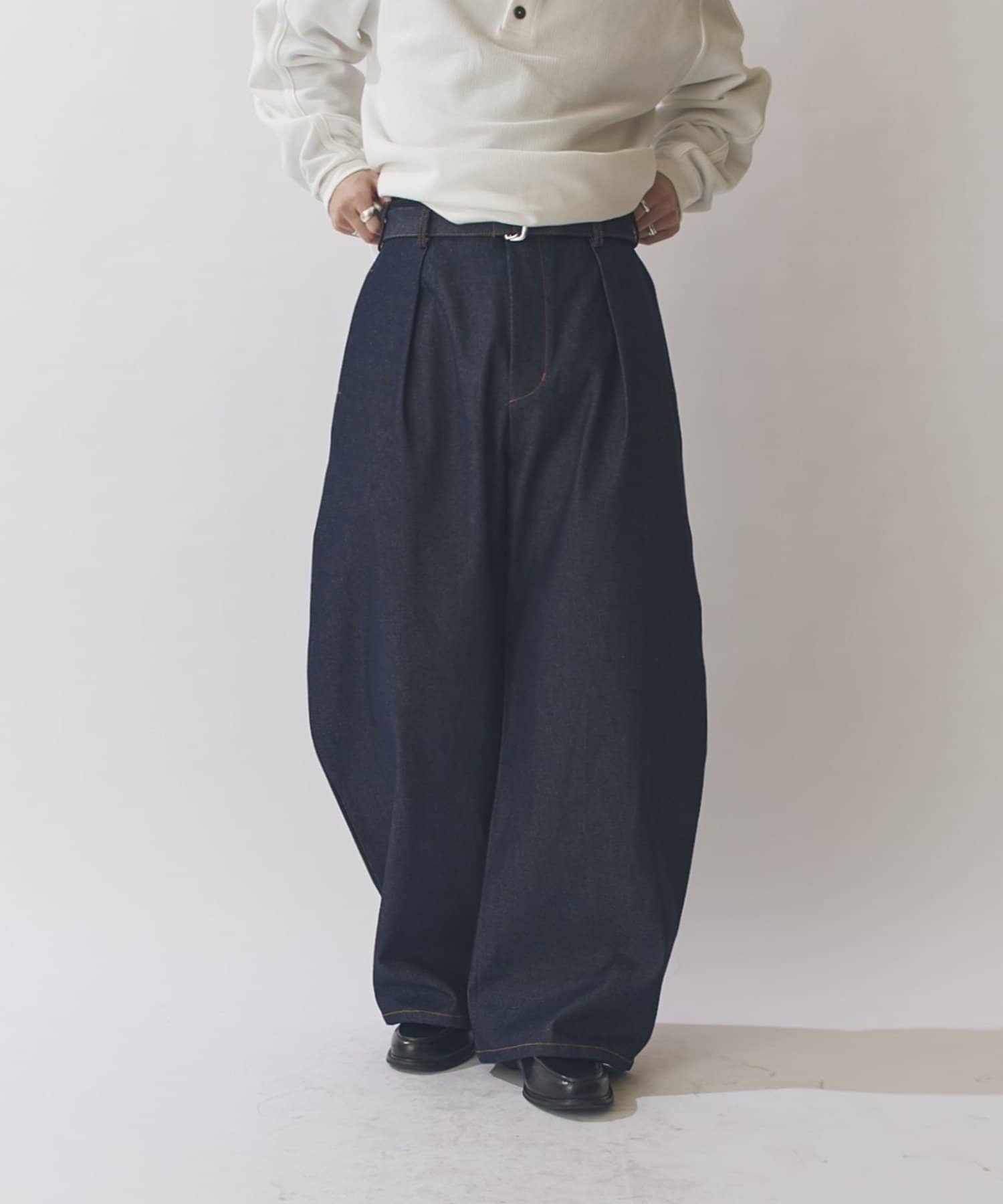 Lui's(ルイス) 13.5ozリジット Balloon Curve デニムパンツ