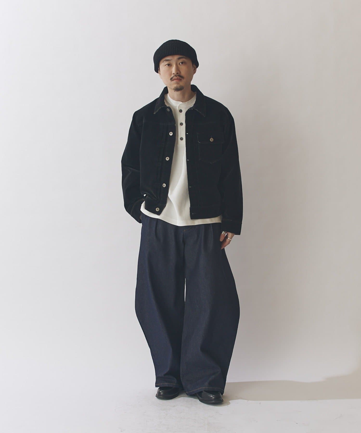 Lui's(ルイス) 13.5ozリジット Balloon Curve デニムパンツ