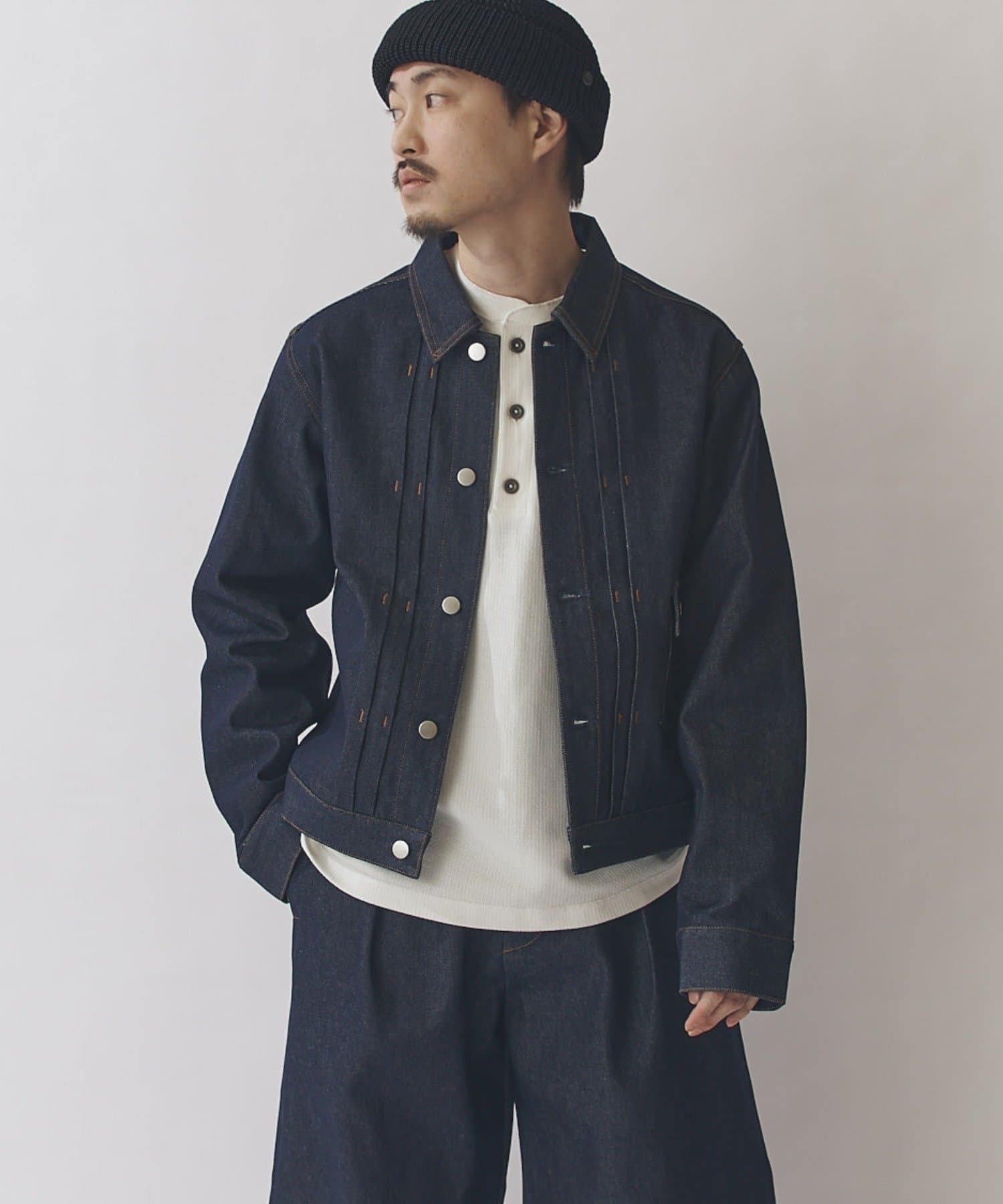 Lui's(ルイス) 13.5ozリジットデニムブルゾン