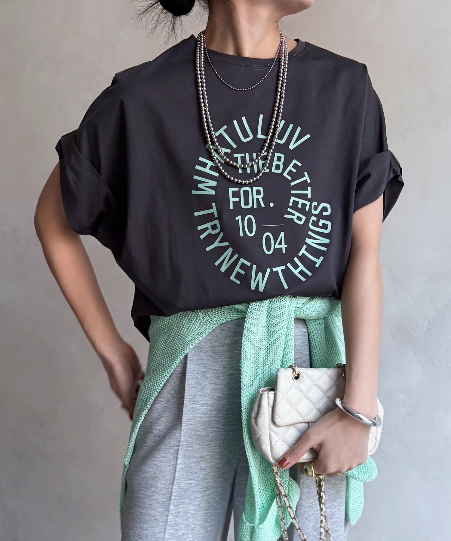 DOUDOU(ドゥドゥ) 【WEB限定】サークルロゴTEE