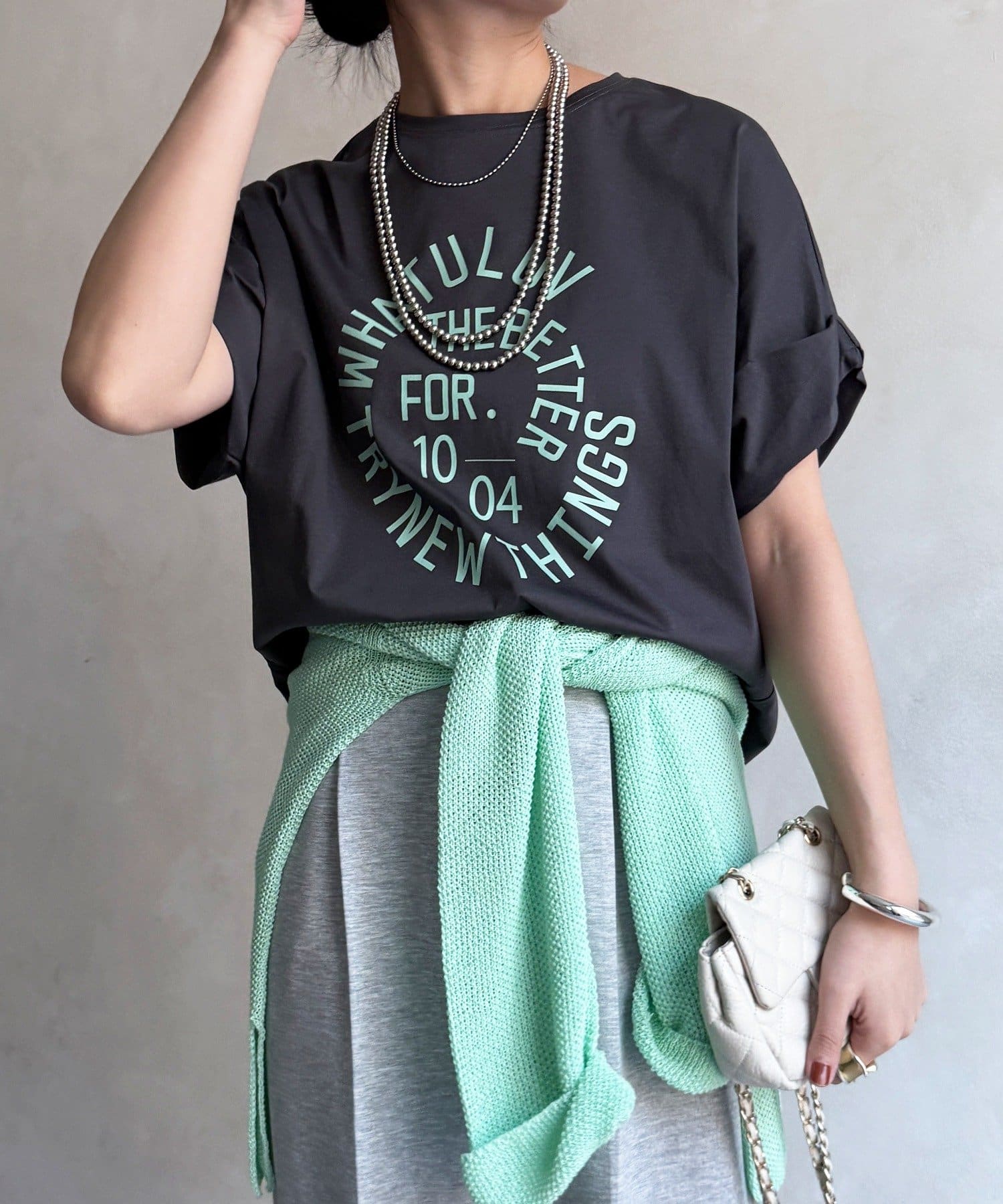 DOUDOU(ドゥドゥ) 【WEB限定】サークルロゴTEE