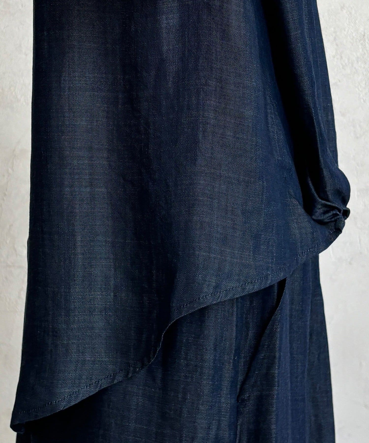 DOUDOU(ドゥドゥ) 【WEB限定/セットアップ対応】リヨセルデニムタンクブラウス