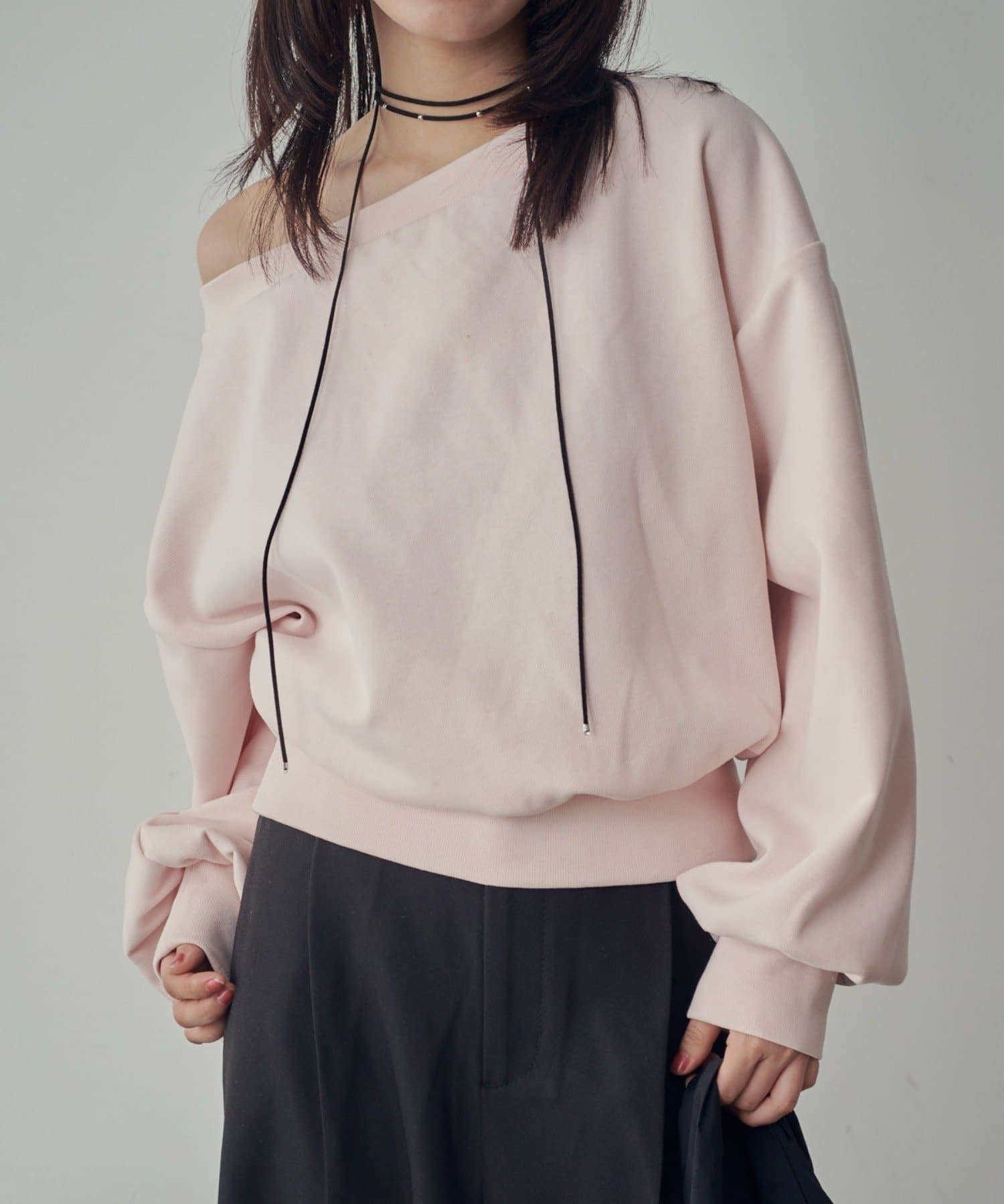 -goocy-(グーシー) ボートネックスウェット