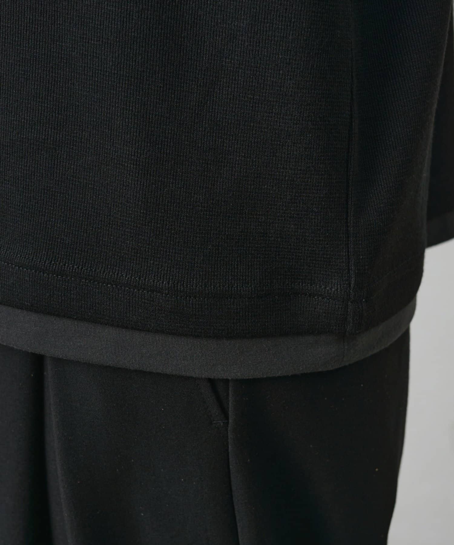 COLONY 2139(コロニー トゥーワンスリーナイン) ニットソーレイヤードヘンリー長袖TEE