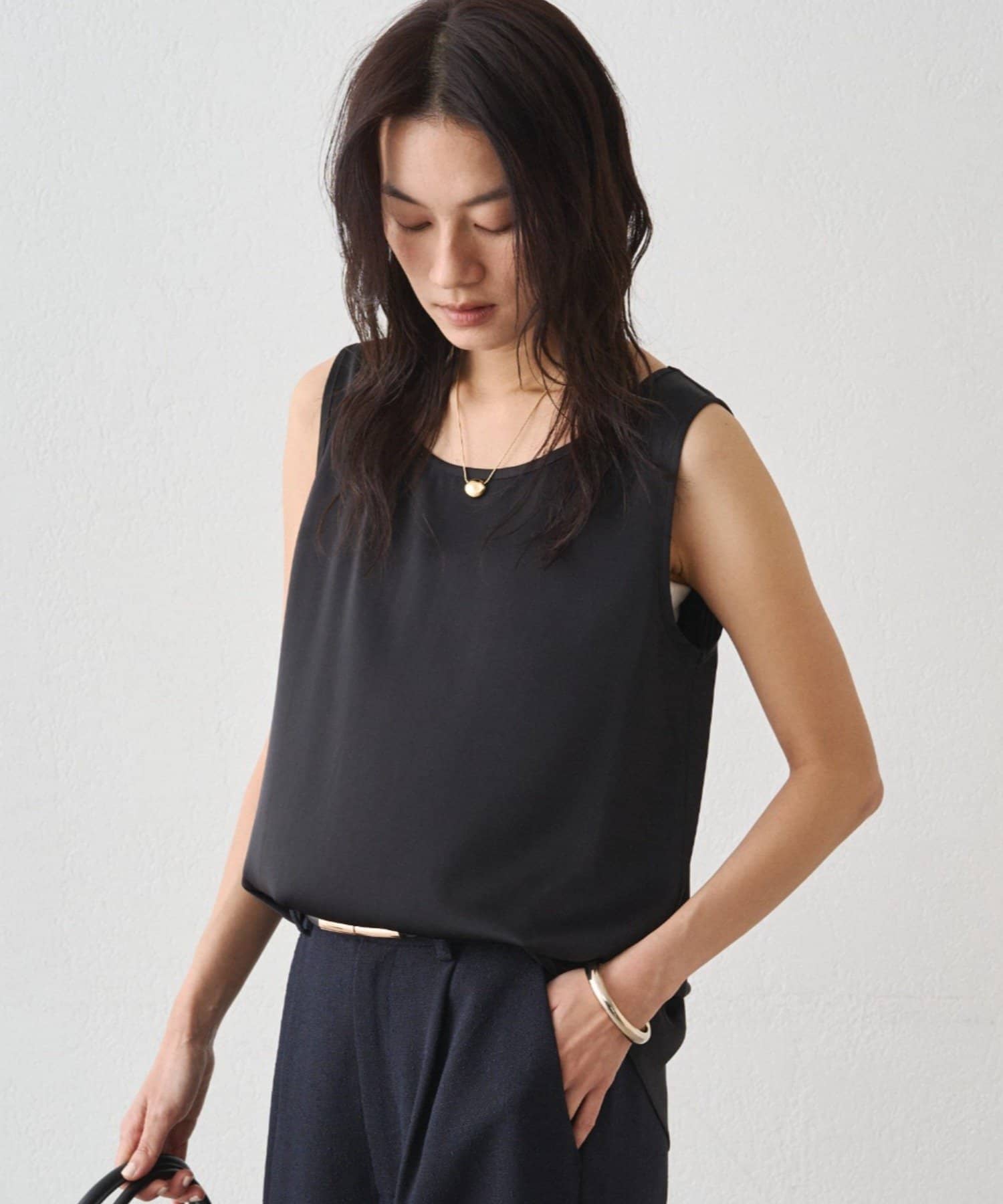 LOUNGEDRESS(ラウンジドレス) サテンインナータンク