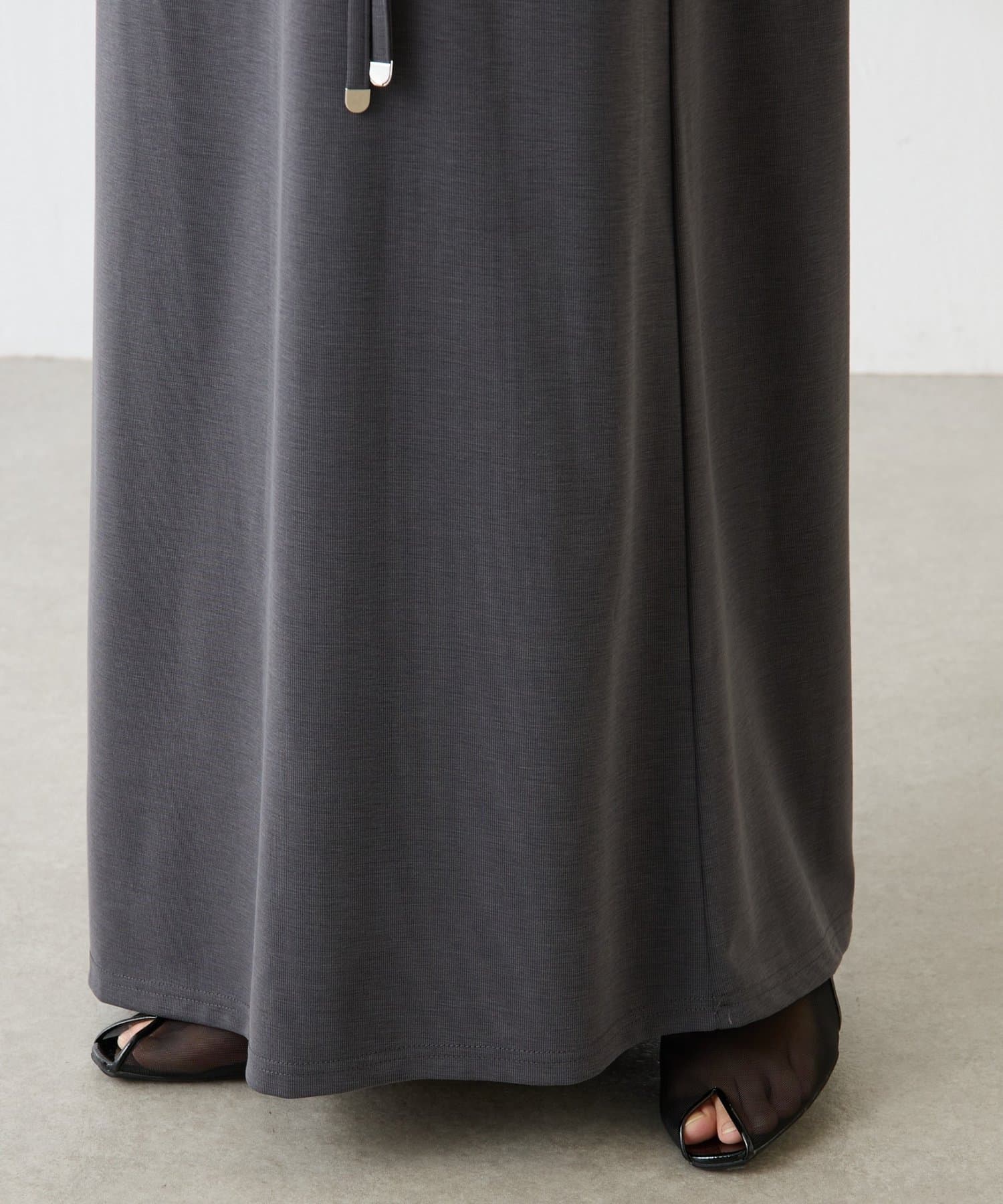 COLLAGE GALLARDAGALANTE(コラージュ ガリャルダガランテ) 【接触冷感】フロントドロストカットワンピース