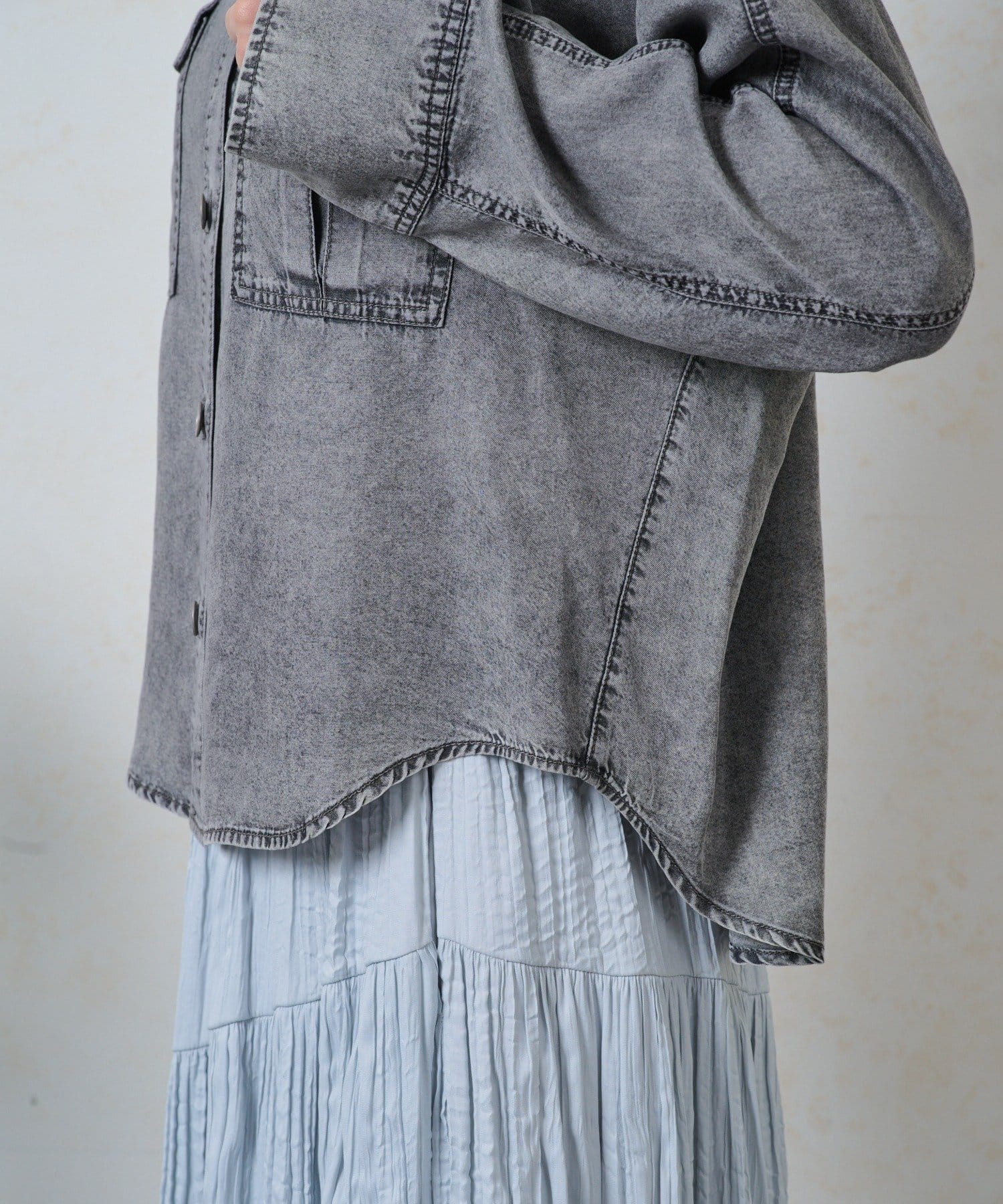 Jena　espace merveilleux(ジェナ　エスパスメルヴェイユ) テンセルデニムジャケット