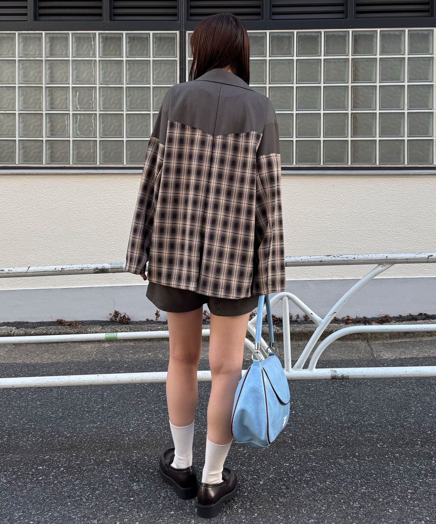 CIAOPANIC(チャオパニック) リボン付き切替テーラードジャケット