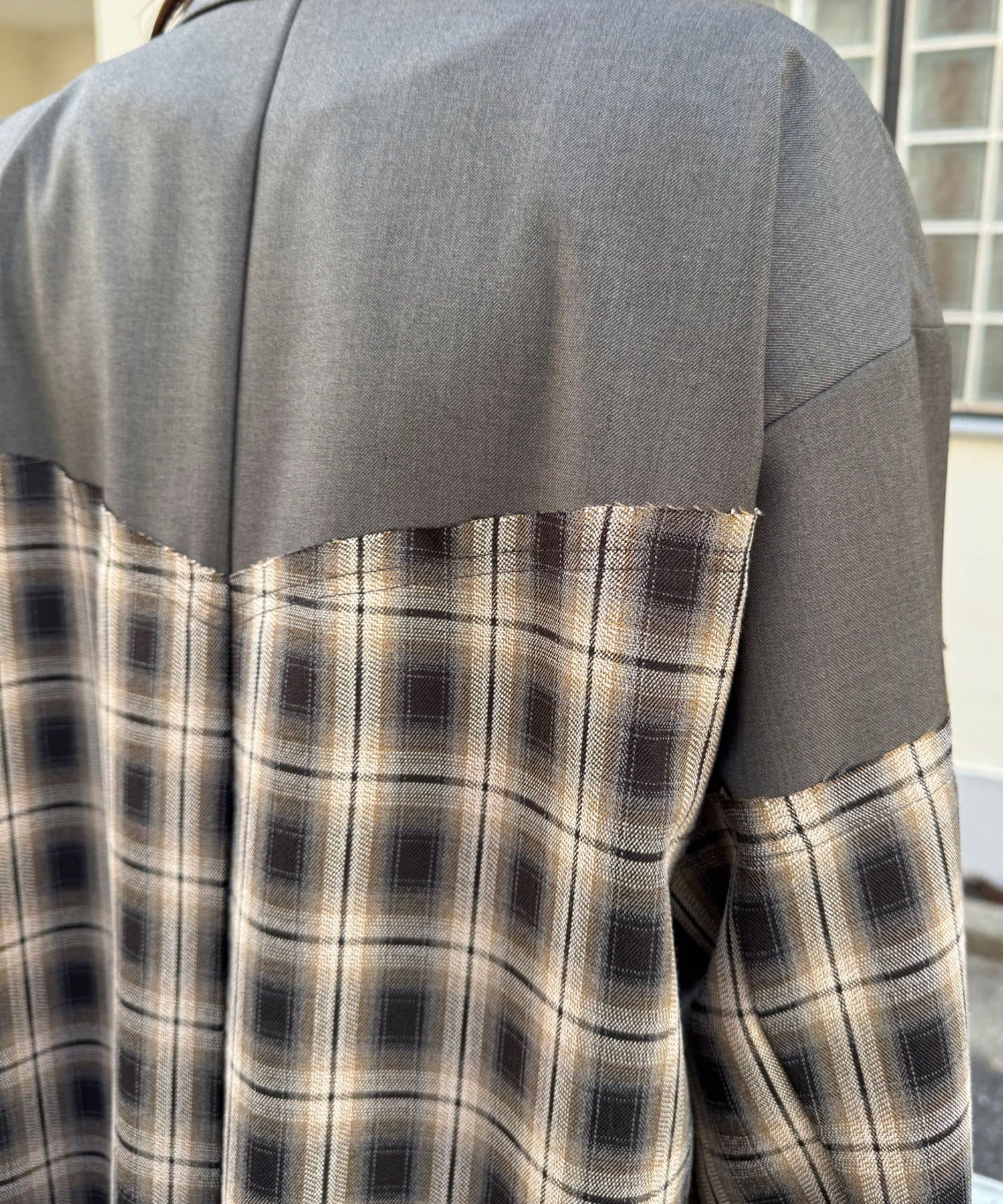 CIAOPANIC(チャオパニック) リボン付き切替テーラードジャケット