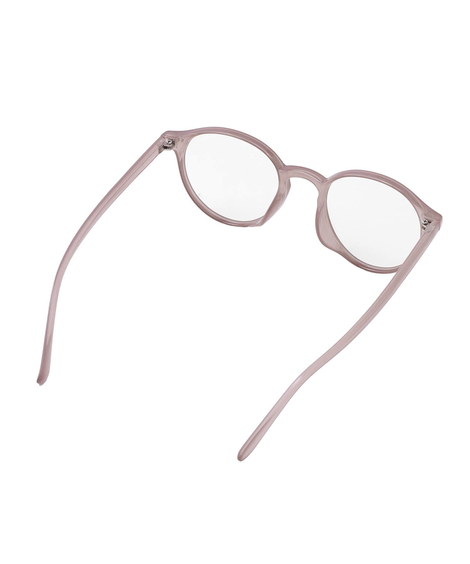 3COINS(スリーコインズ) 曇りにくいプラボストンメガネ