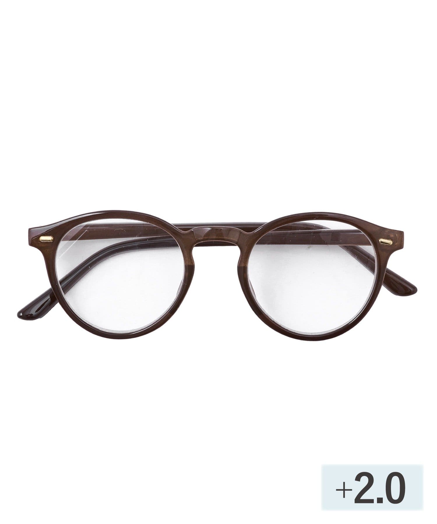 3COINS(スリーコインズ) プラボストンリーディンググラス：+2.0
