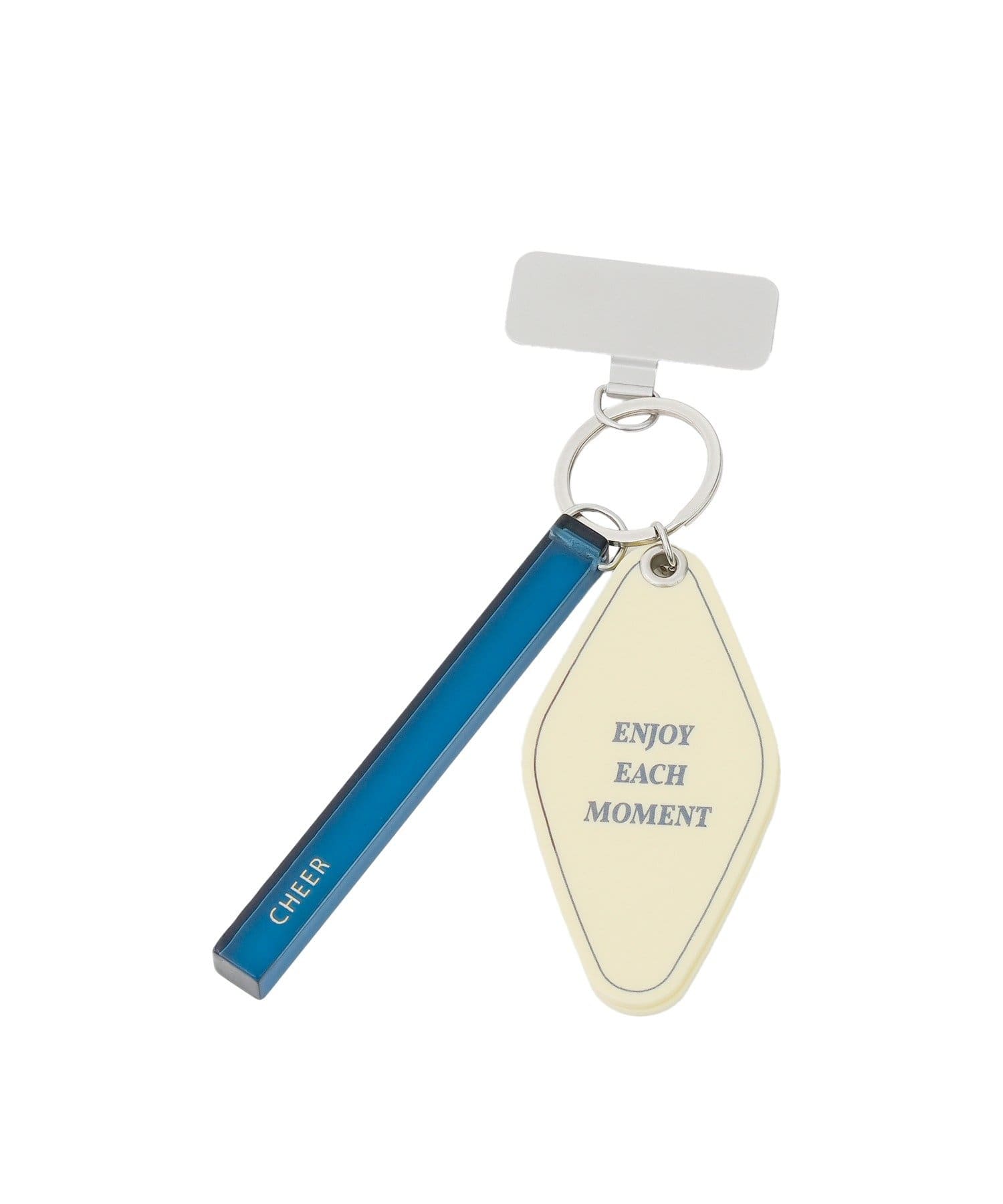 3COINS(スリーコインズ) ミラー付きキーホルダースマホストラップ