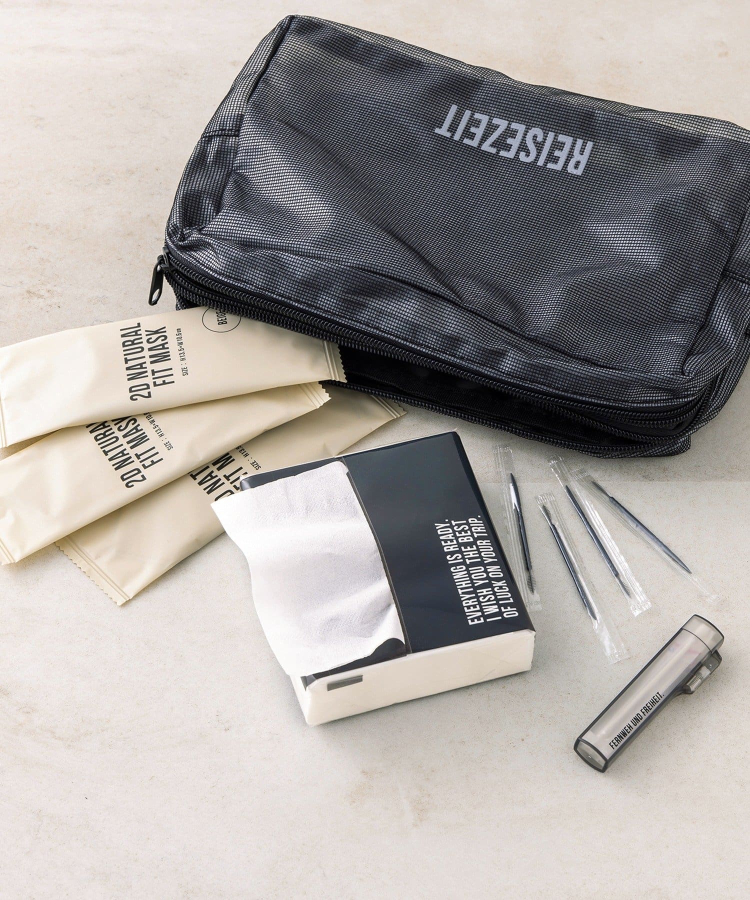 3COINS(スリーコインズ) 水に流せるティッシュ6個セット