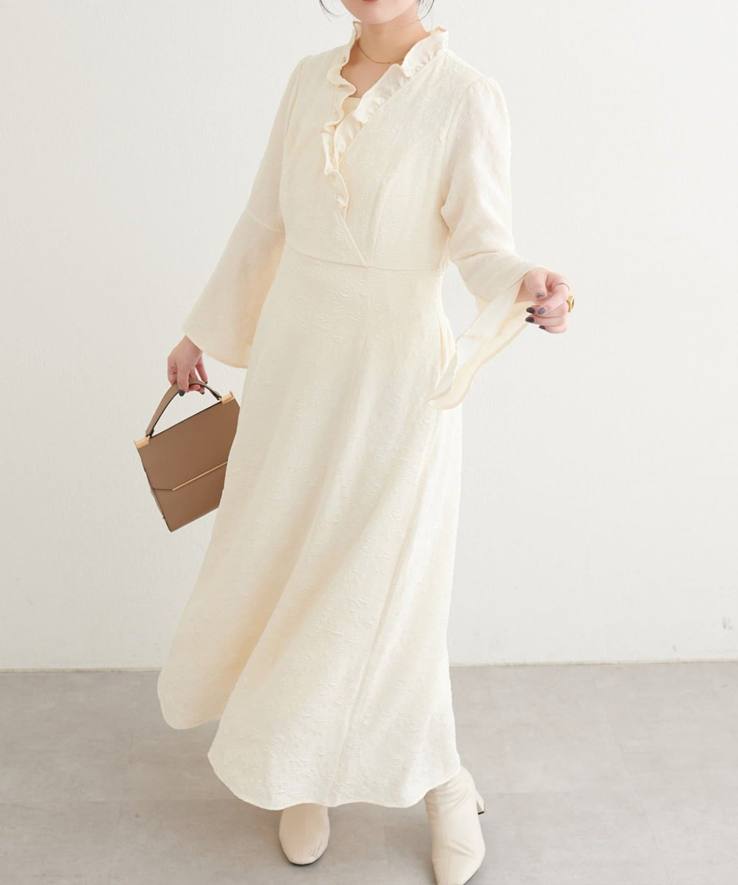 NICE CLAUP / OLIVE des OLIVE OUTLET(ナイスクラップ  / オリーブ デ オリーブ アウトレット) 【natural couture】〈osono〉観劇ワンピース