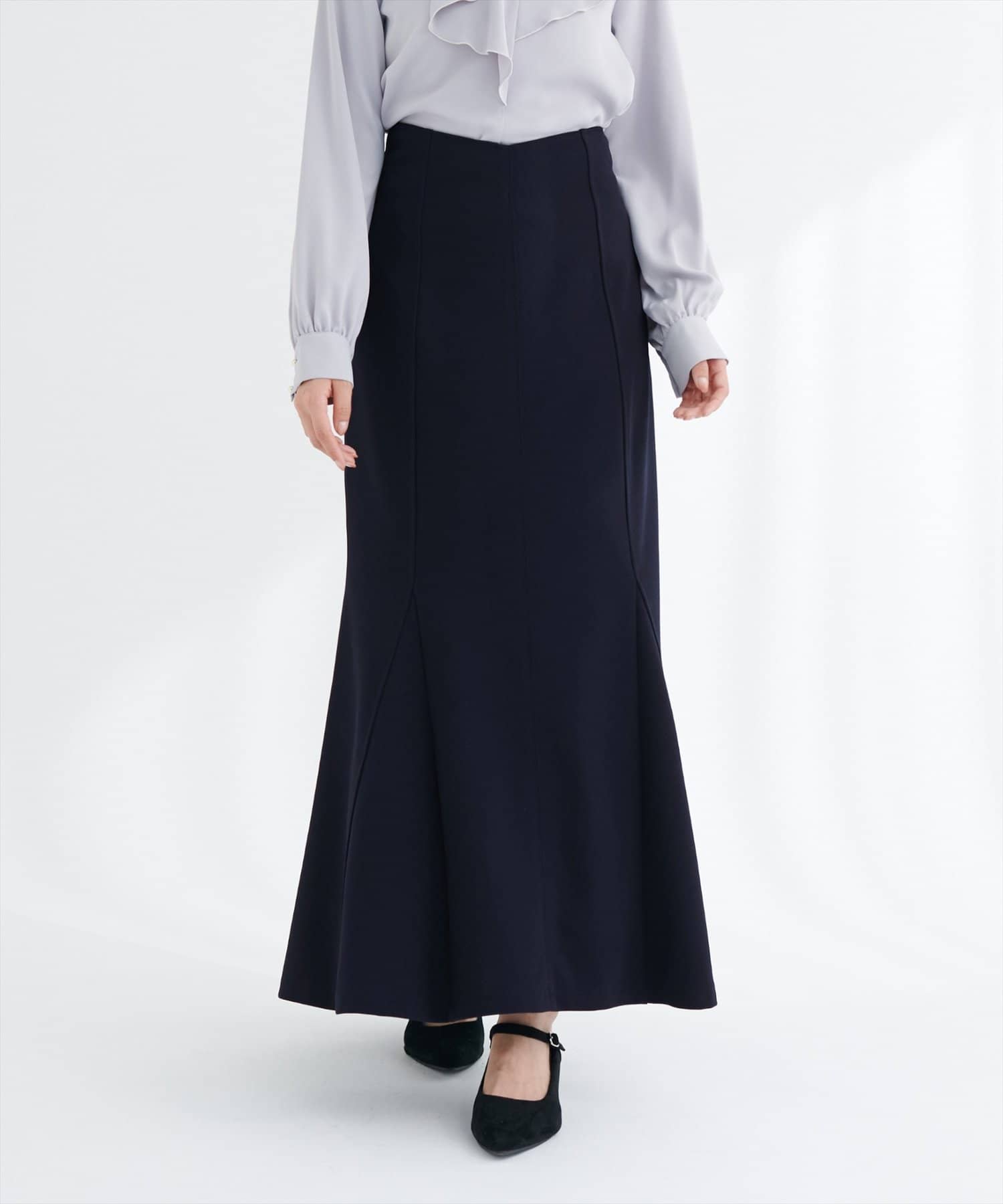 natural couture(ナチュラルクチュール) 【1/1～4限定受注販売】ハートウエストカットマーメイドスカート