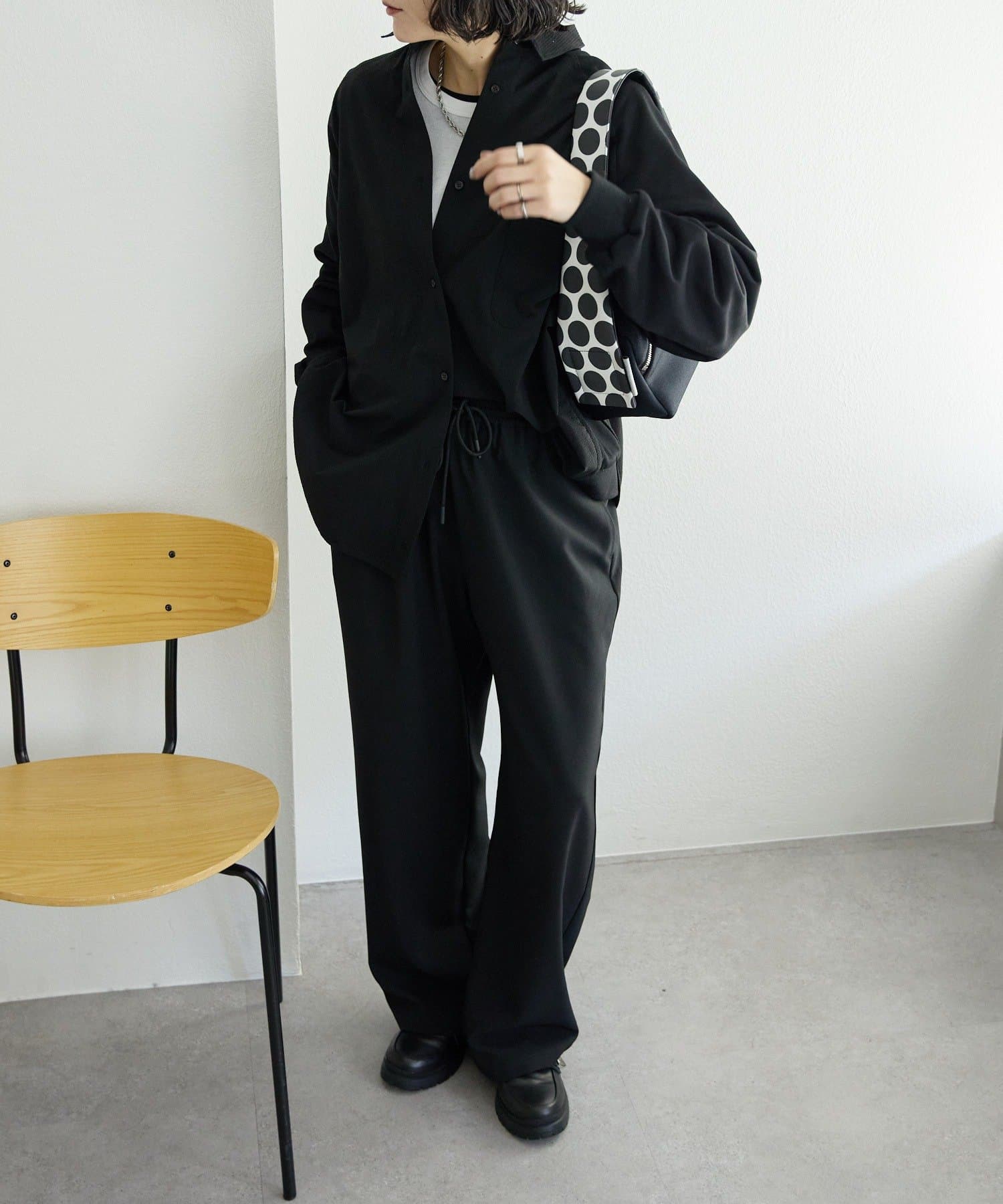 ear PAPILLONNER(イア パピヨネ) 【kawa-kawa(カワカワ)】NO1532 wet mizutamaボックスワンショルダーバッグ