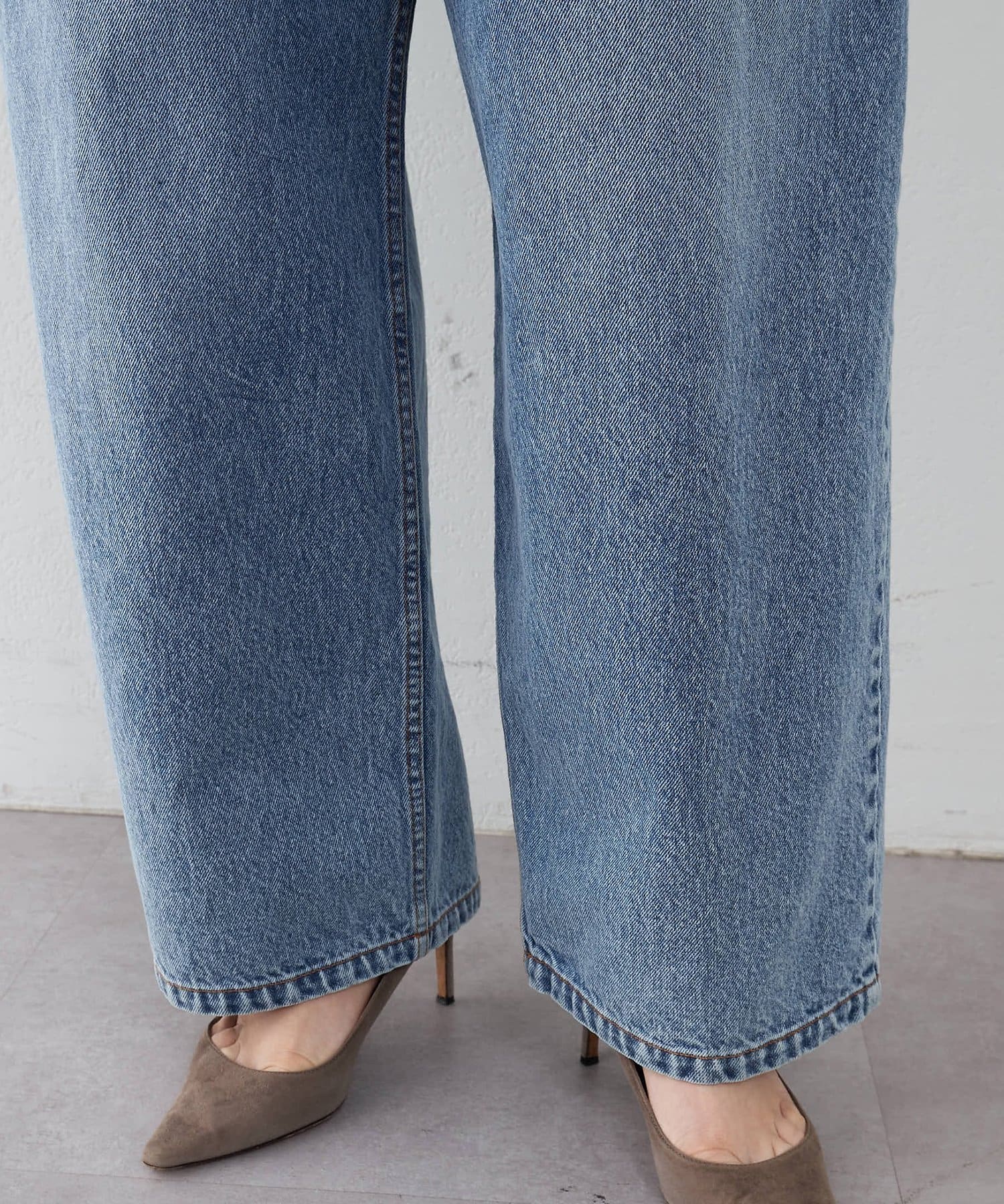 Whim Gazette(ウィム ガゼット) バレルデニムパンツ