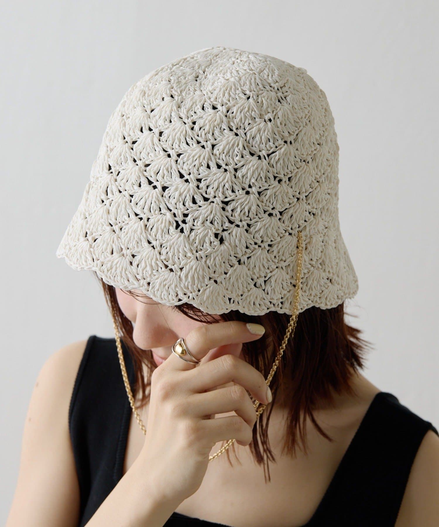 COLLAGE GALLARDAGALANTE(コラージュ ガリャルダガランテ) 【Benelli Montacone/ベネリモンタコーネ】別注チェーン付きハット