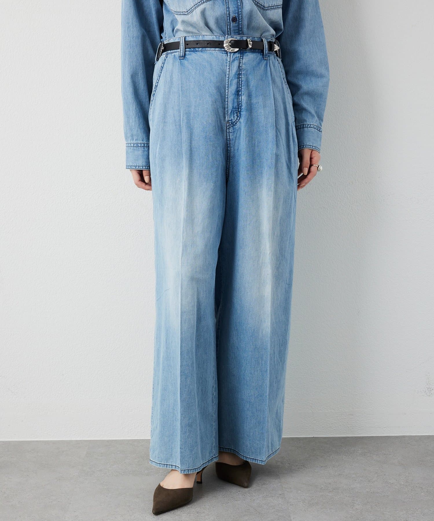 Whim Gazette(ウィム ガゼット) ライトオンスデニムパンツ