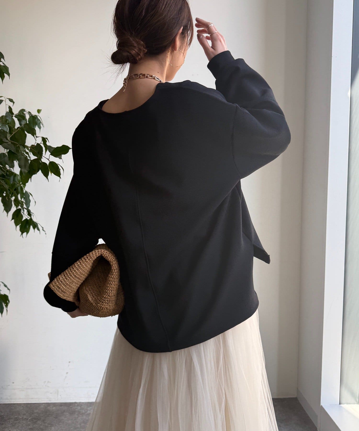 DOUDOU(ドゥドゥ) アンティークダンボールスキッパープルオーバー