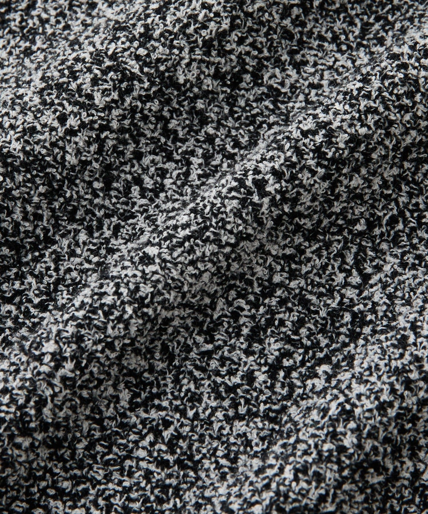 RIVE DROITE(リヴドロワ) 予約【大人のこなれ感】メランジブークレーZIPニット