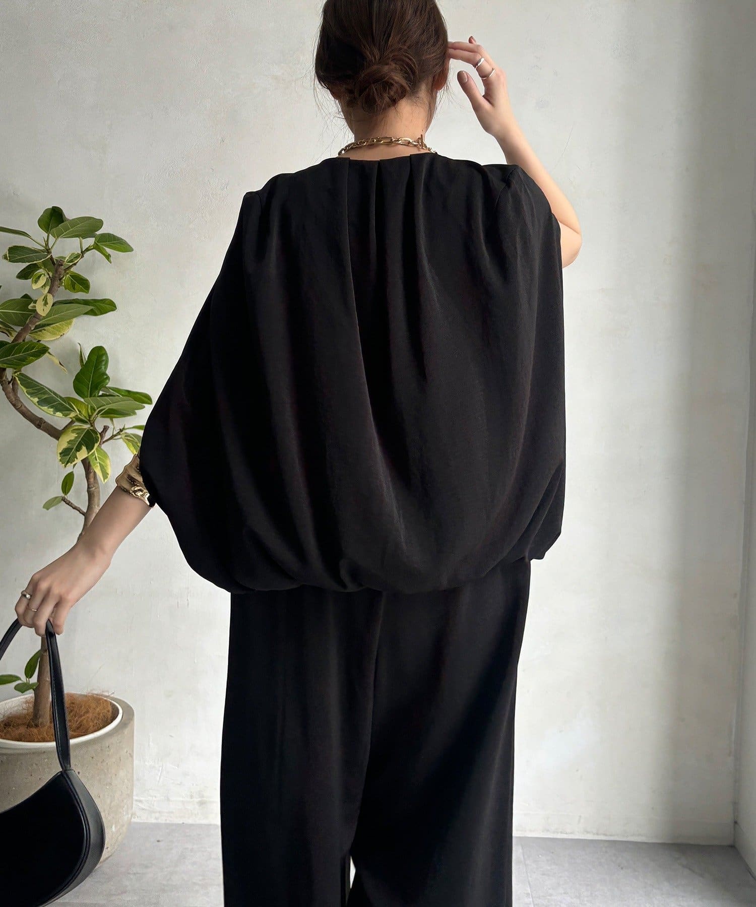 DOUDOU(ドゥドゥ) 【WEB限定】ケープマントオールインワン