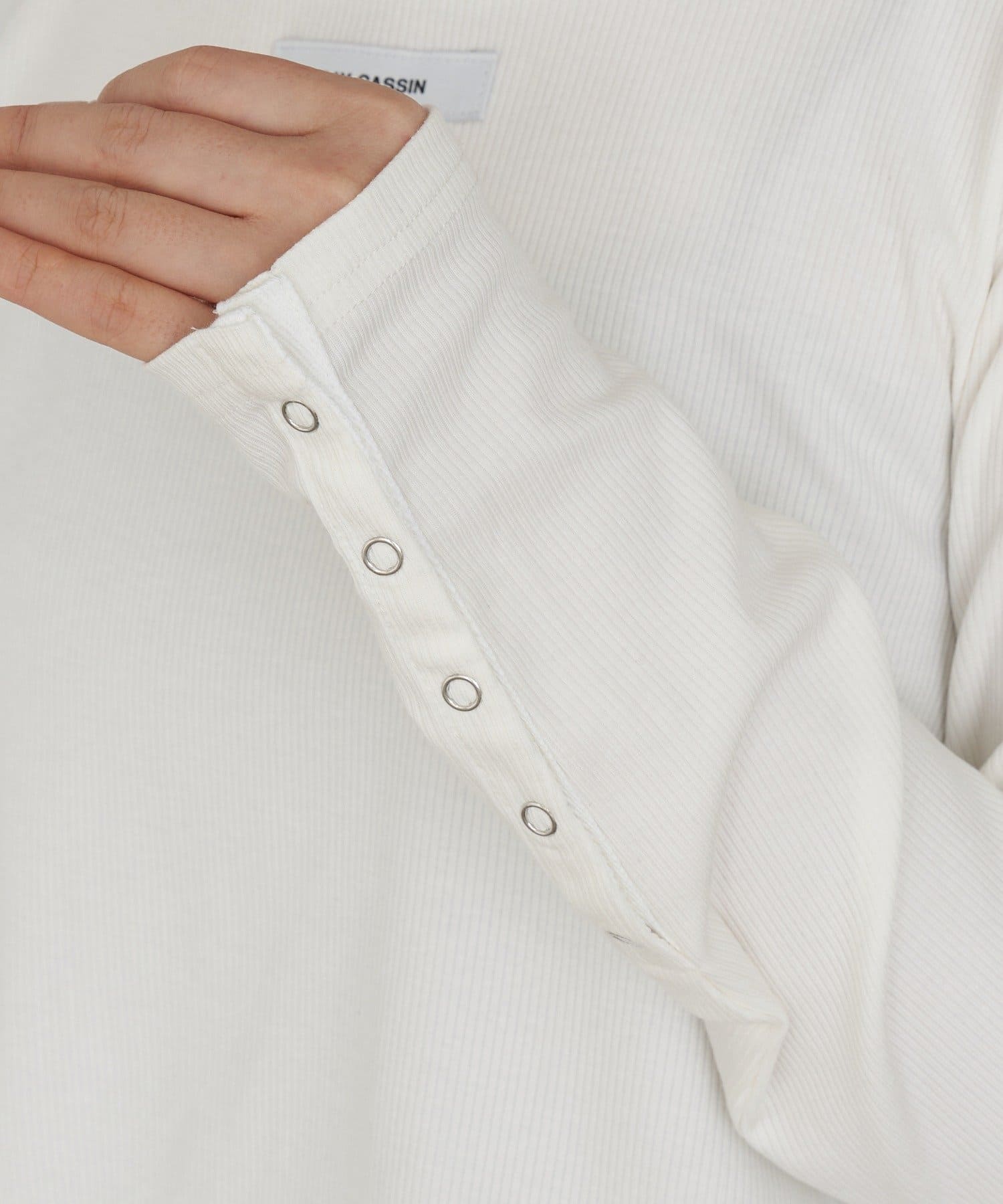 RAY CASSIN(レイカズン) ペプラムロンT