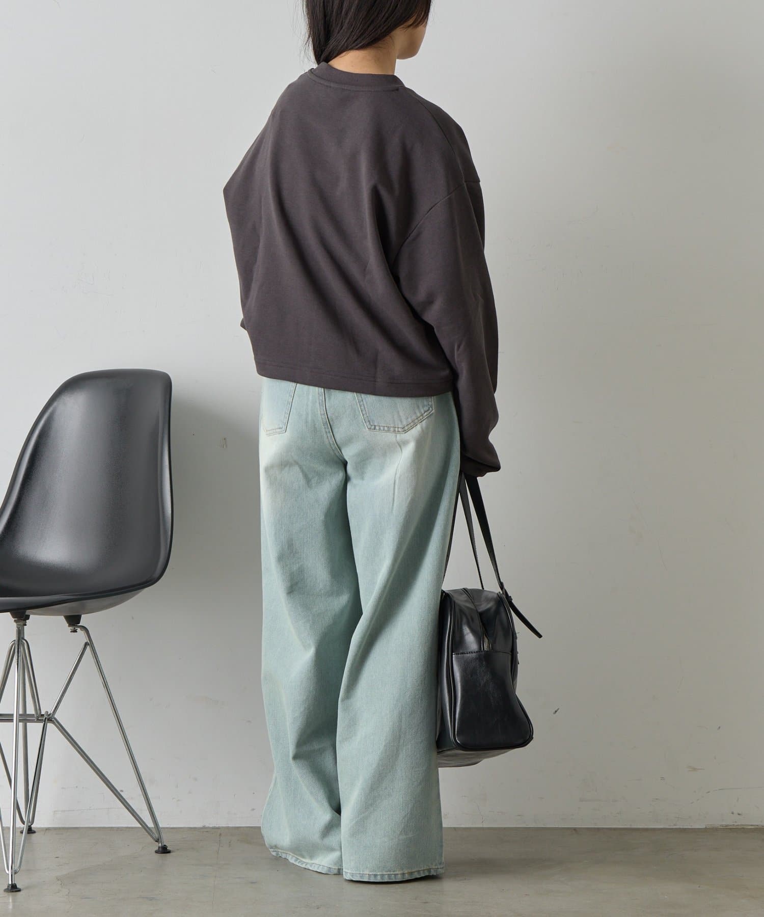 -goocy-(グーシー) 【DISCUS】≪選べる丈感！≫プレーティング天竺ロンT