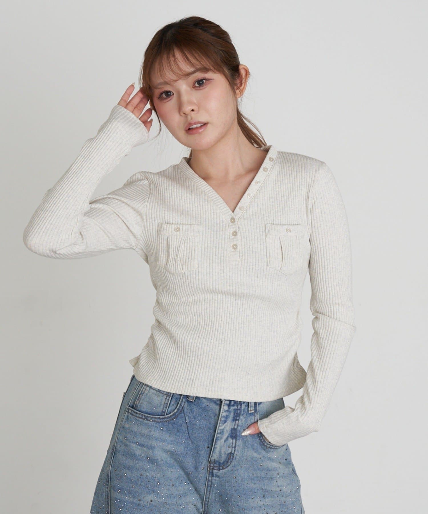 VポケットロンT | RAY CASSIN(レイカズン)レディース | PAL CLOSET(パルクローゼット) -  パルグループ公式ファッション通販サイト