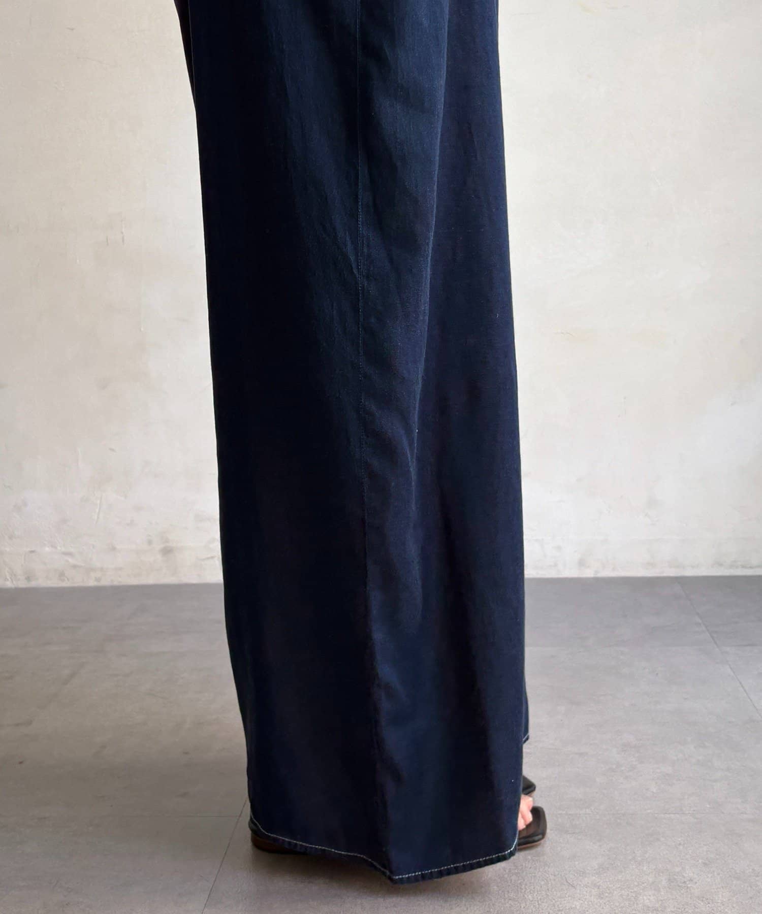 DOUDOU(ドゥドゥ) 【WEB限定】 デニムフリルサロペット