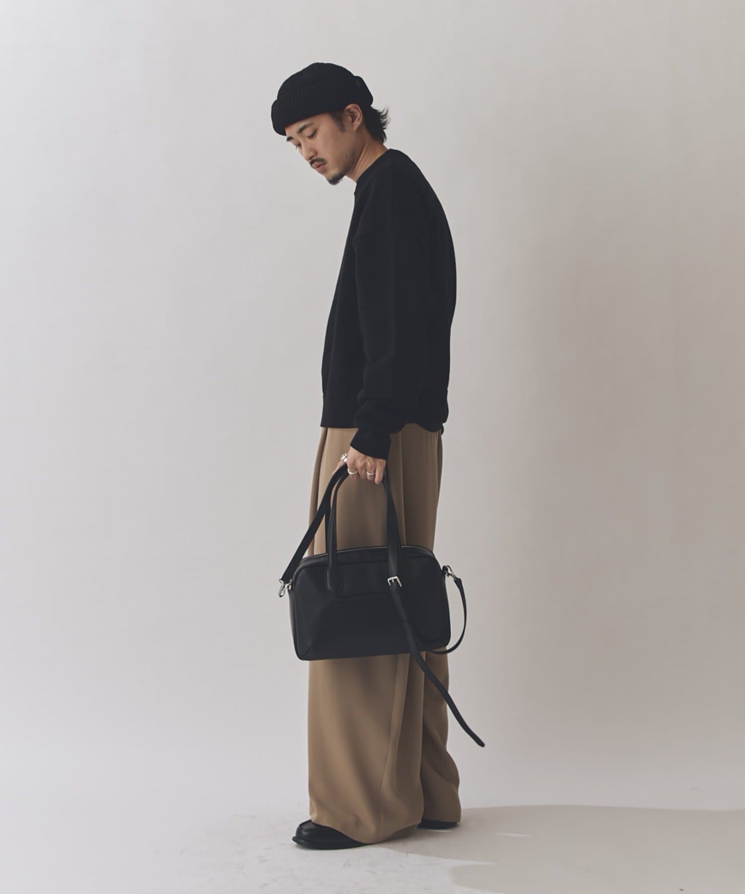 Lui's(ルイス) スムースボストンバッグ