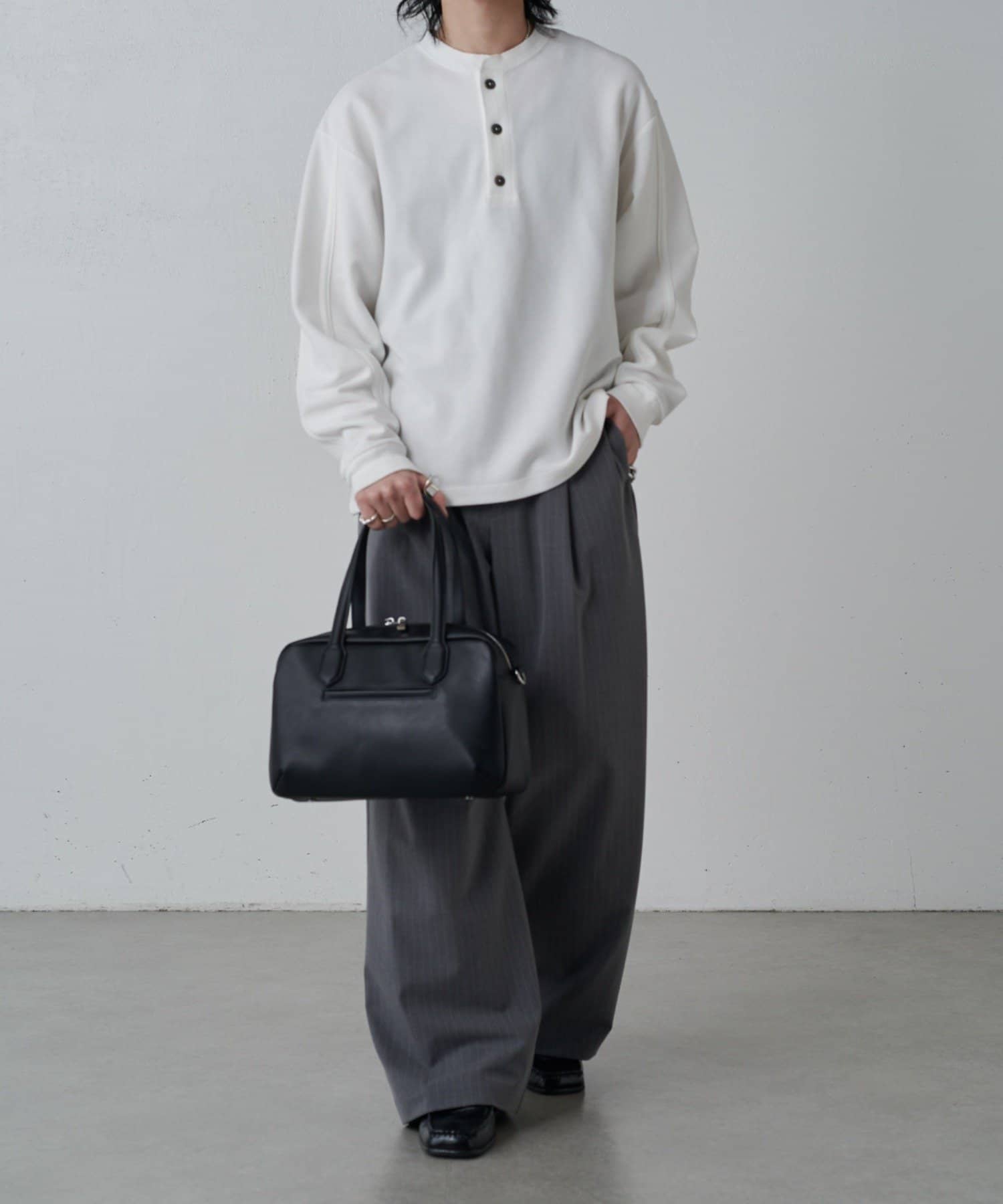 Lui's(ルイス) スムースボストンバッグ