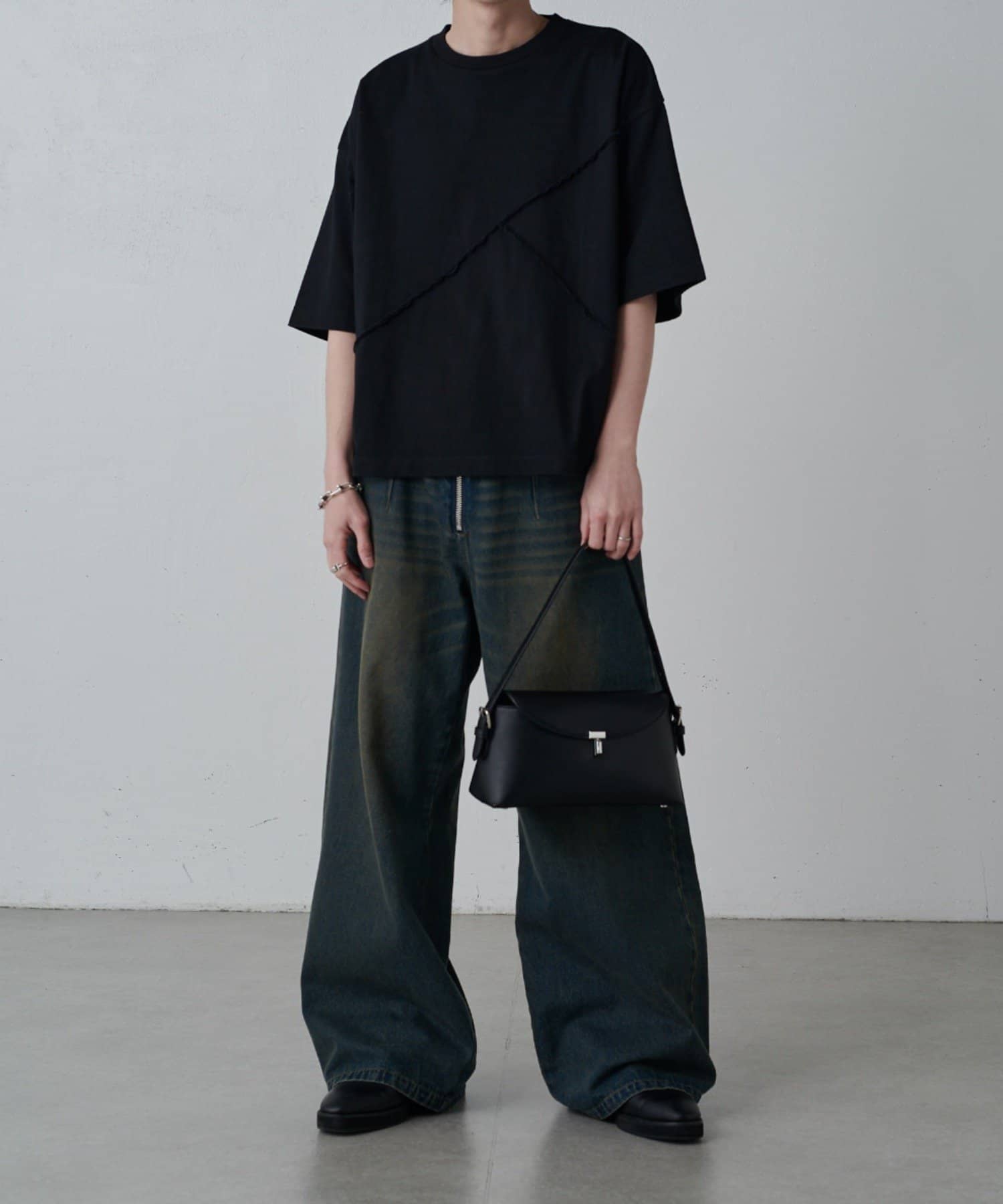 Lui's(ルイス) スムースハンドルバッグ