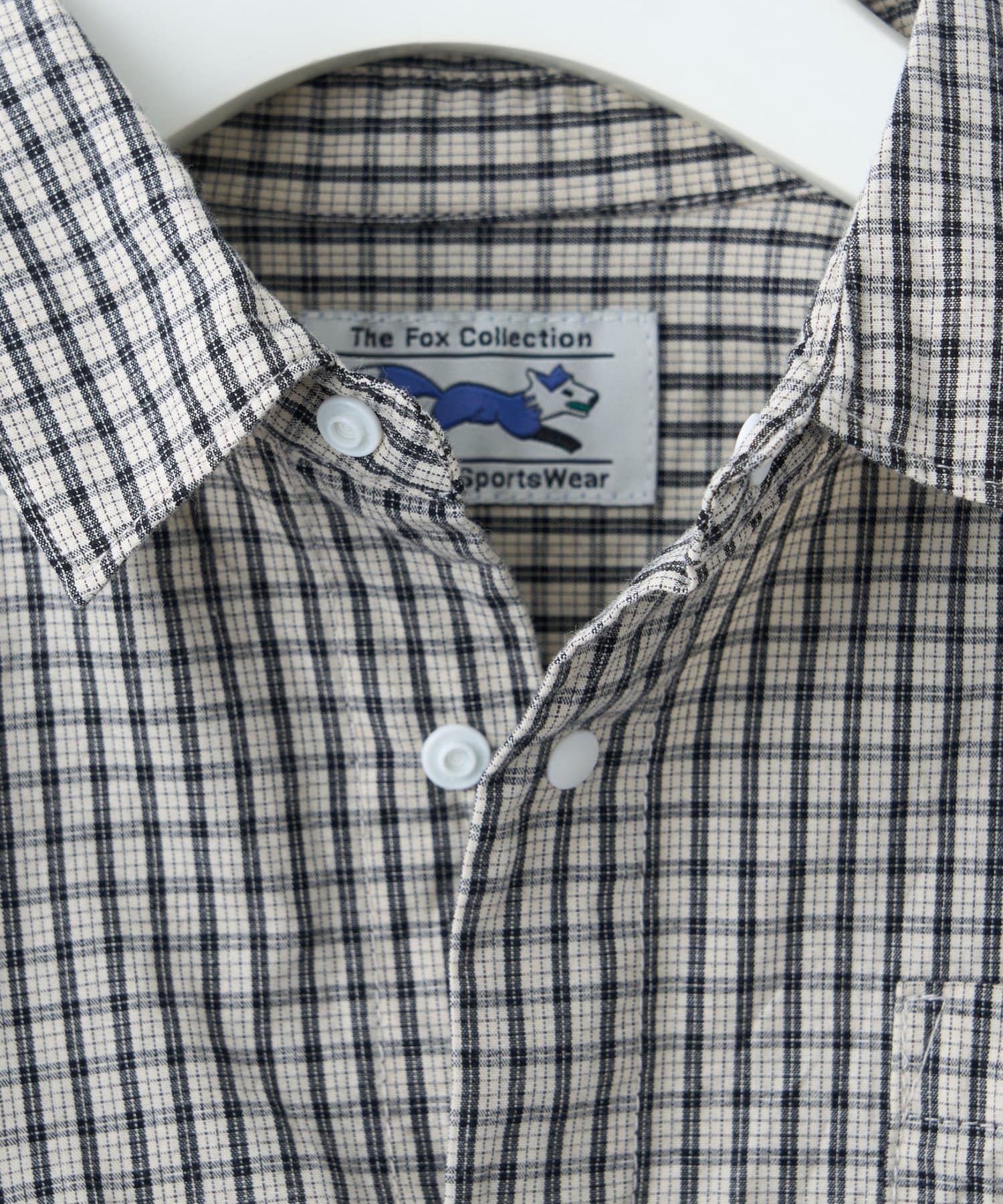 CIAOPANIC TYPY(チャオパニックティピー) 【KIDS】【FOX×TYPY】新色追加ストライプチェック柄シャツ