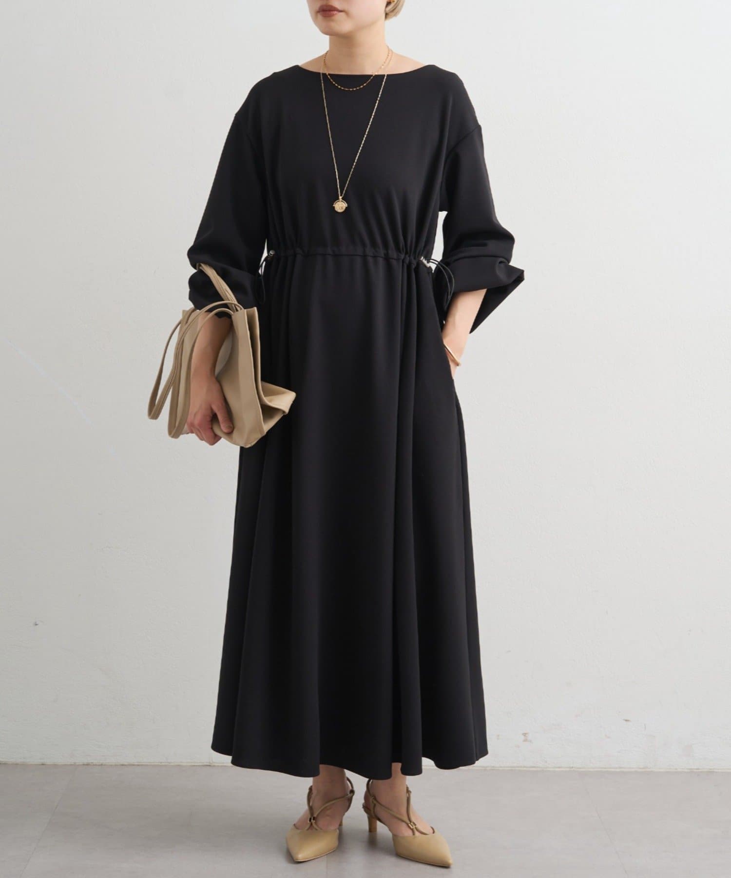 LOUNGEDRESS(ラウンジドレス) シャーリングワンピース