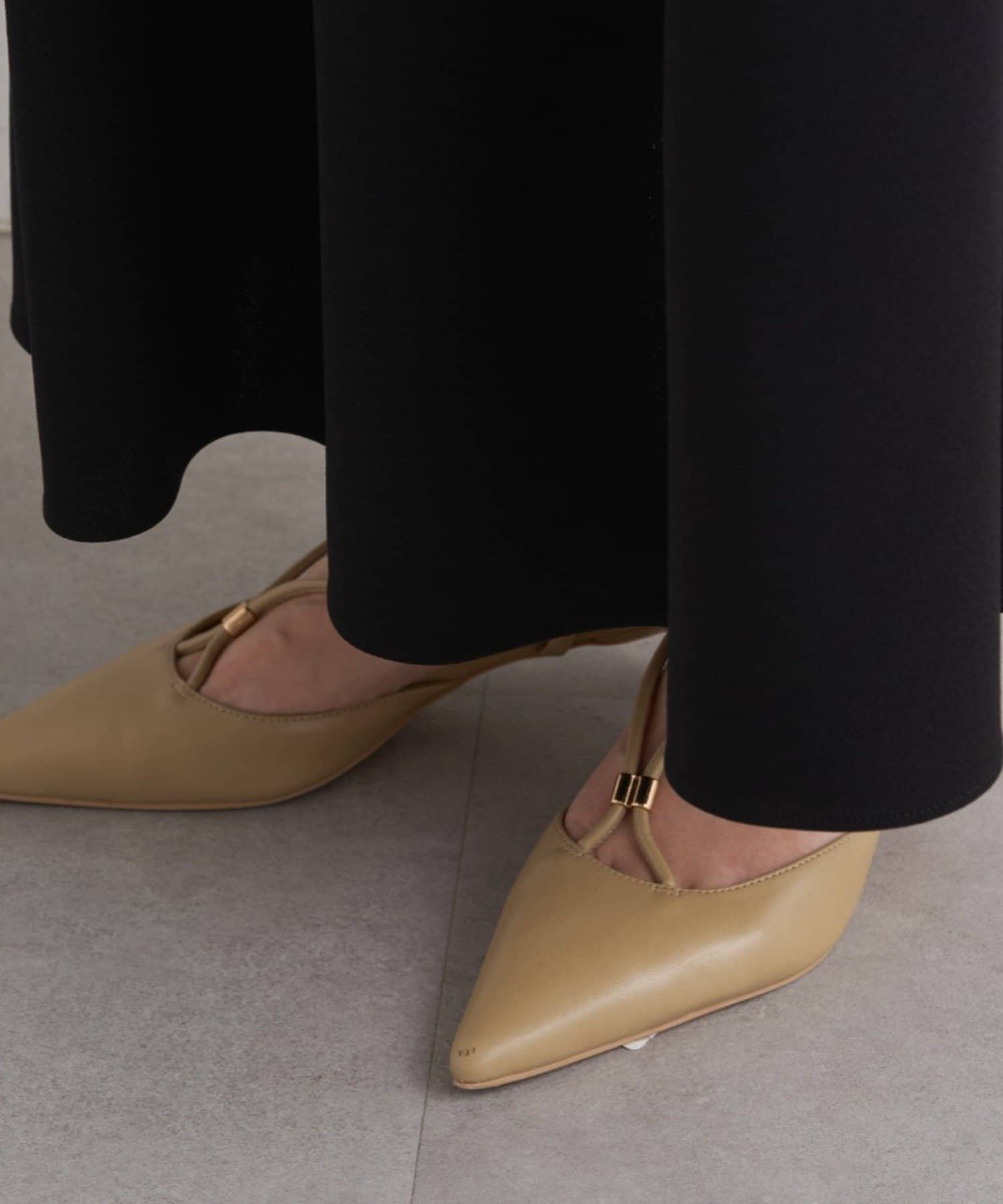 LOUNGEDRESS(ラウンジドレス) シャーリングワンピース