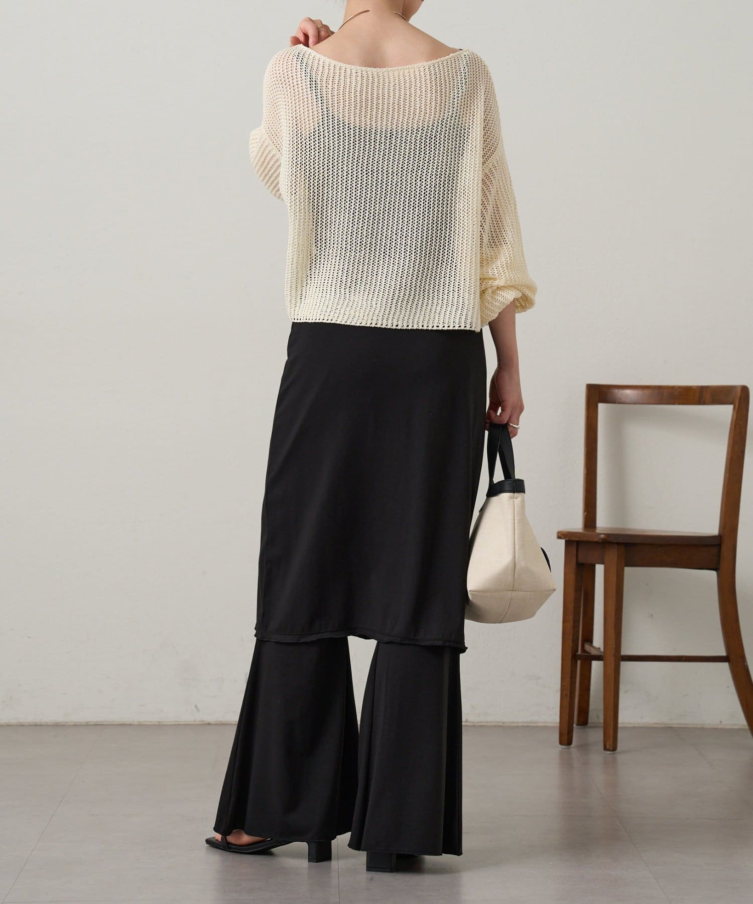 Omekashi(オメカシ) カットフレアパンツ&スカート