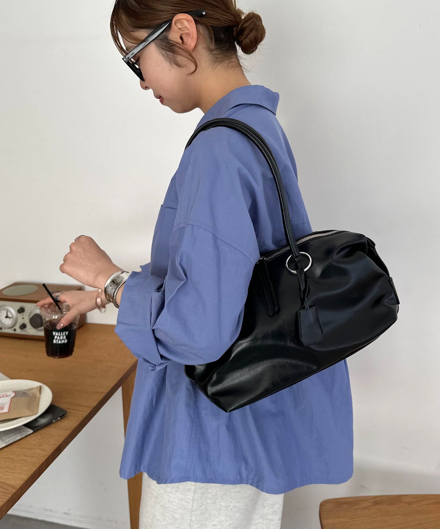 DISCOAT(ディスコート) サイドベルトソフトボストンバッグ