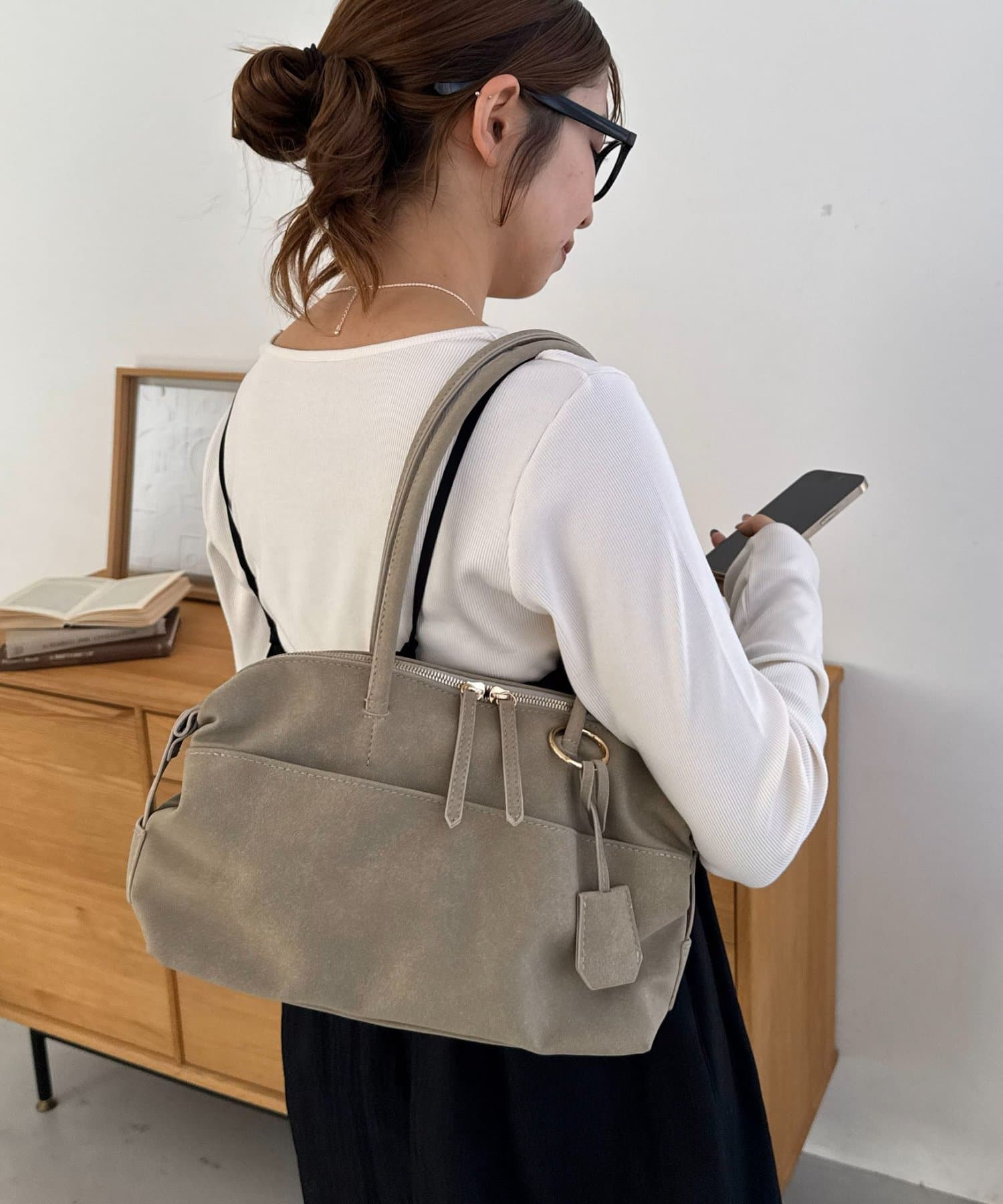 DISCOAT(ディスコート) サイドベルトソフトボストンバッグ