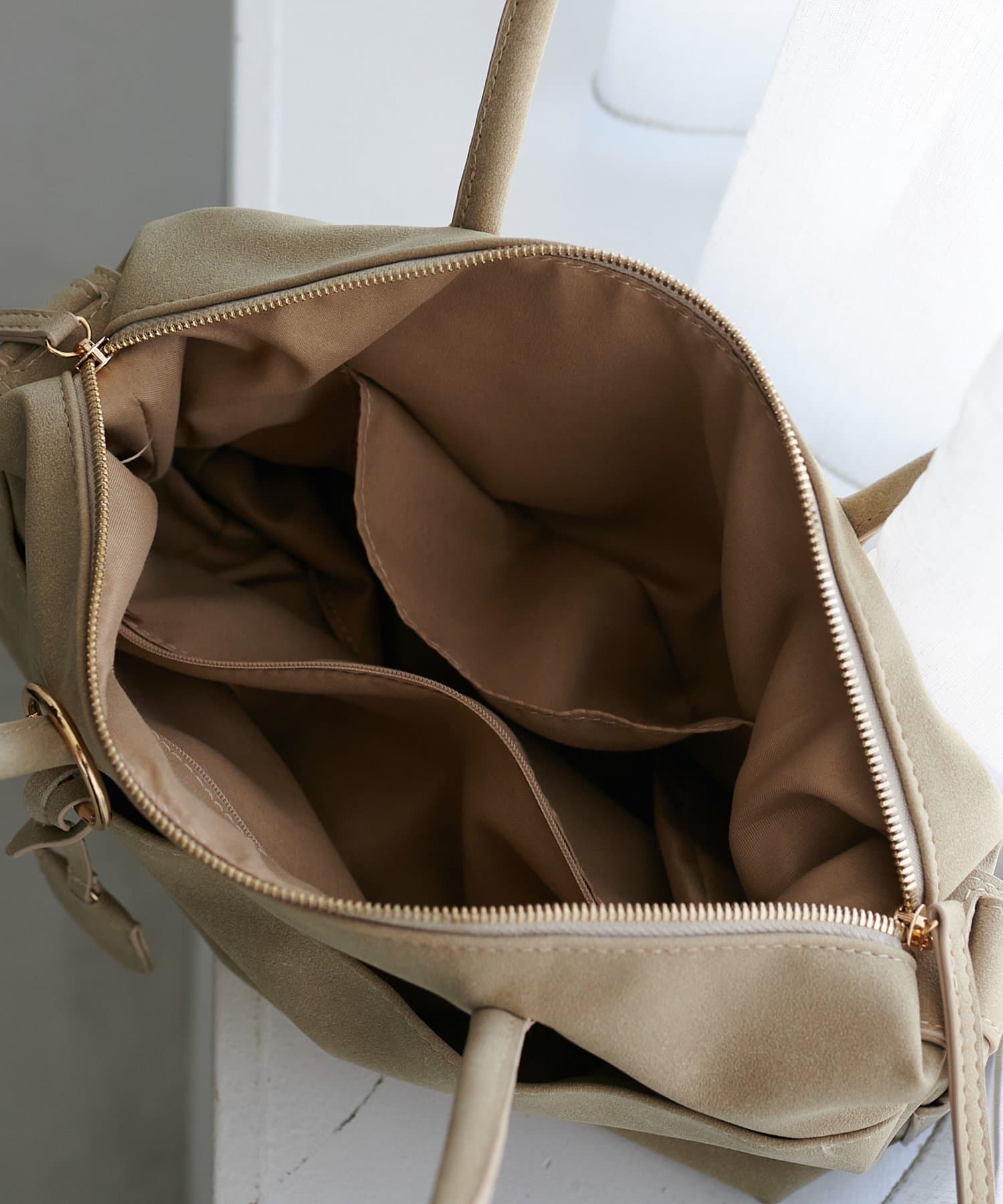 DISCOAT(ディスコート) サイドベルトソフトボストンバッグ