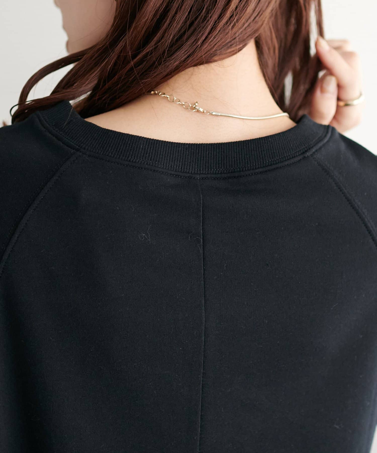 DISCOAT(ディスコート) 【WEB限定】ラグラン袖ボリュームワンピース