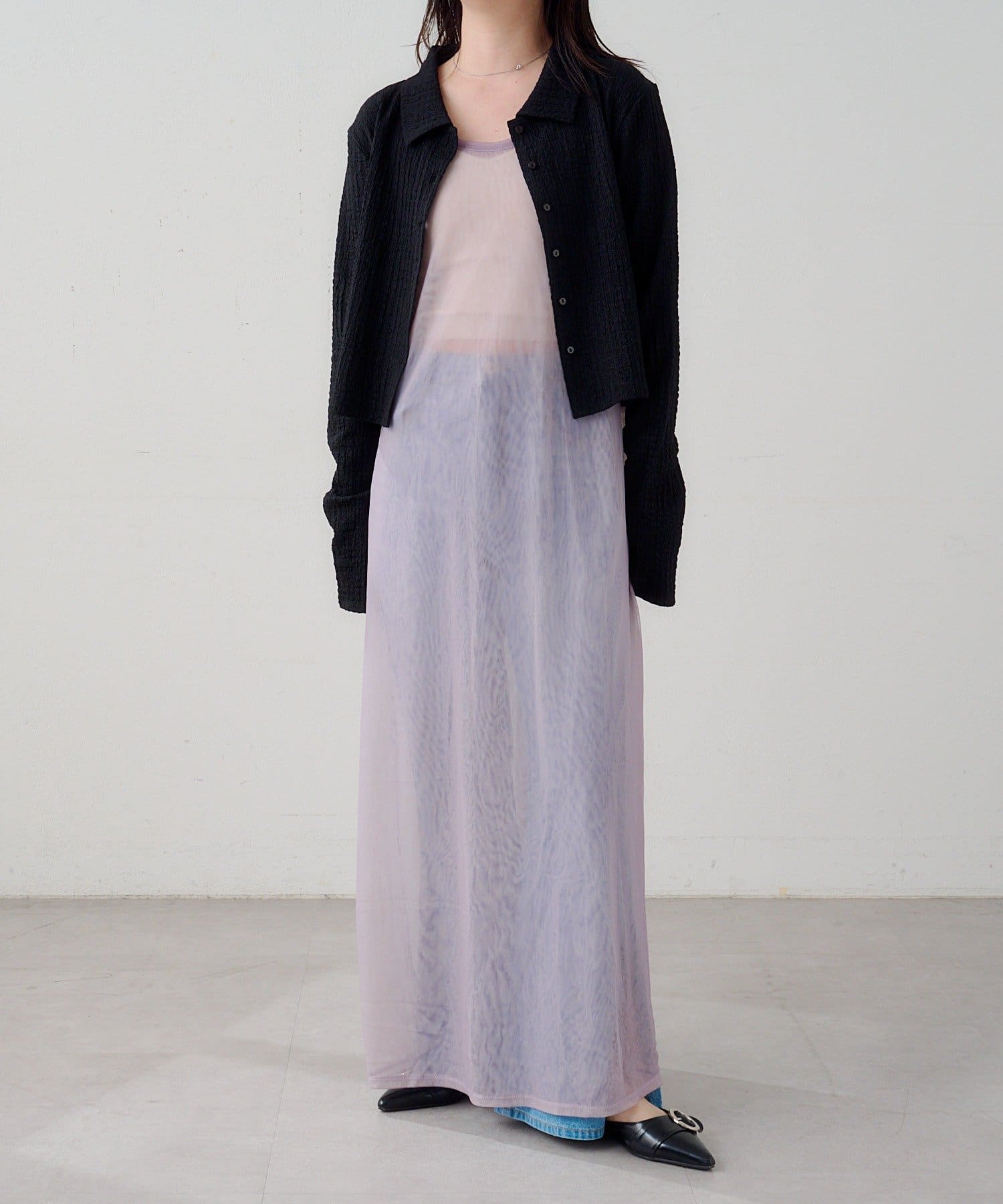 Kastane(カスタネ) 【3.12(木)12:00発売】Bフクレジャカードカットシャツ