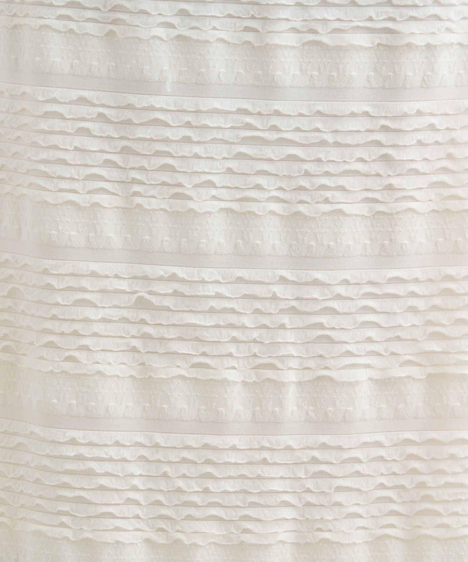 Kastane(カスタネ) B カットフリルストレートスカート